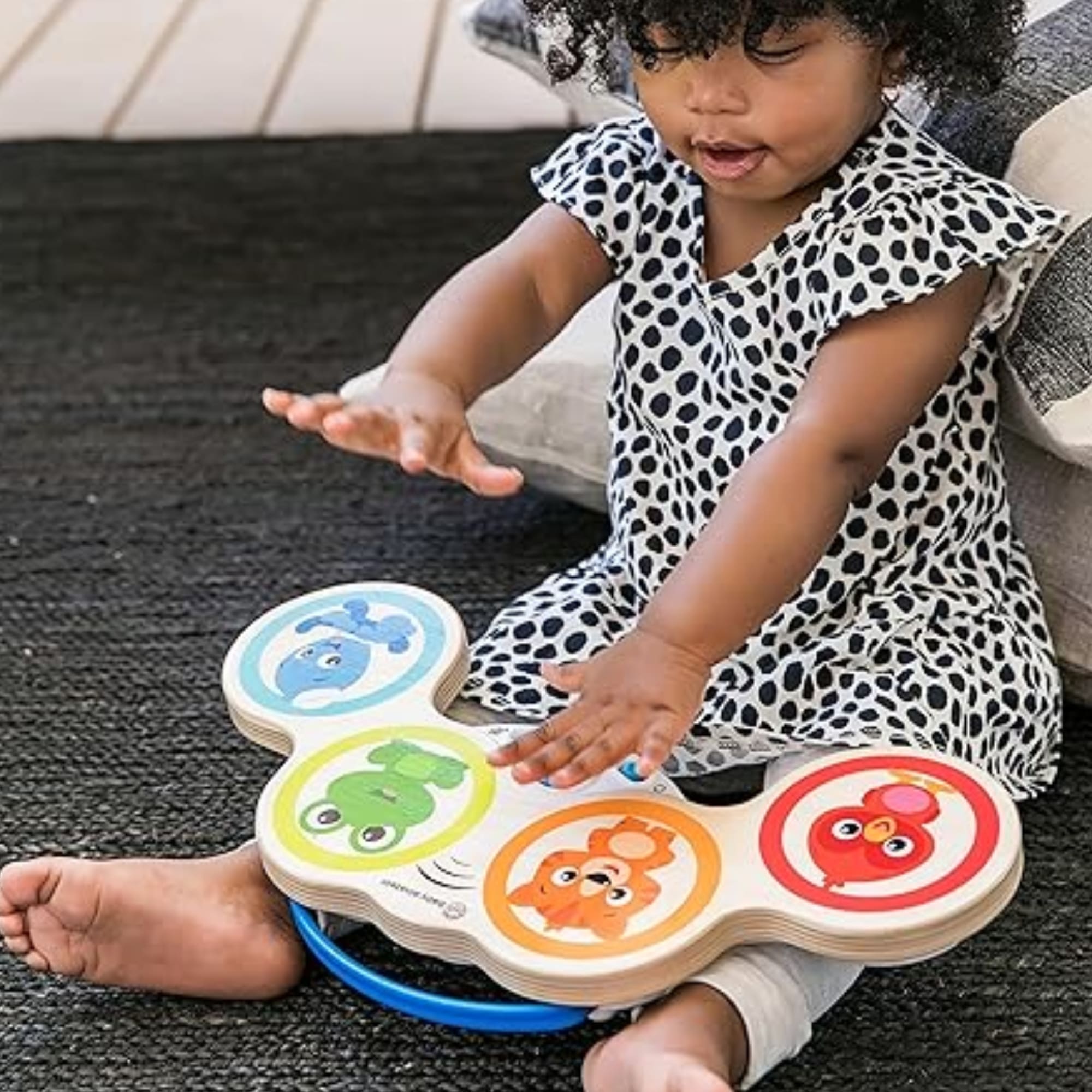 Brinquedo Bateria Musical Infantil com Som Baby Einstein - Magic Touch - Hape Xalingo 67632