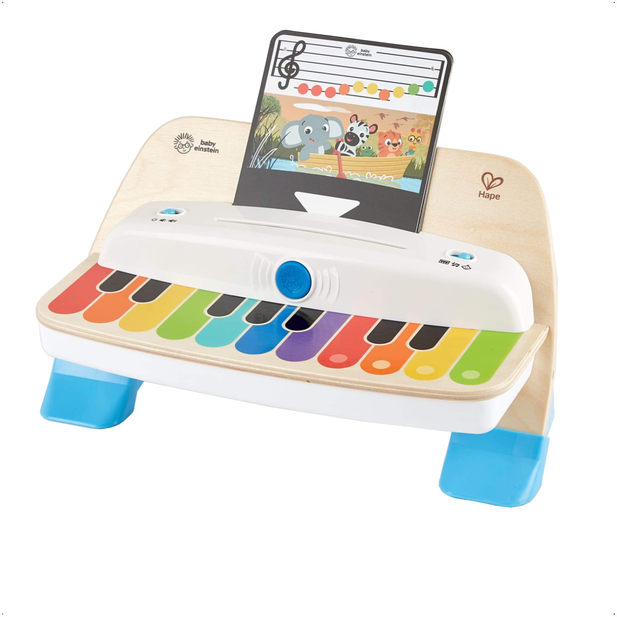 Brinquedo Piano Premium Musical Infantil com Som e 5 Partituras - Magic Touch - Hape Xalingo 67643