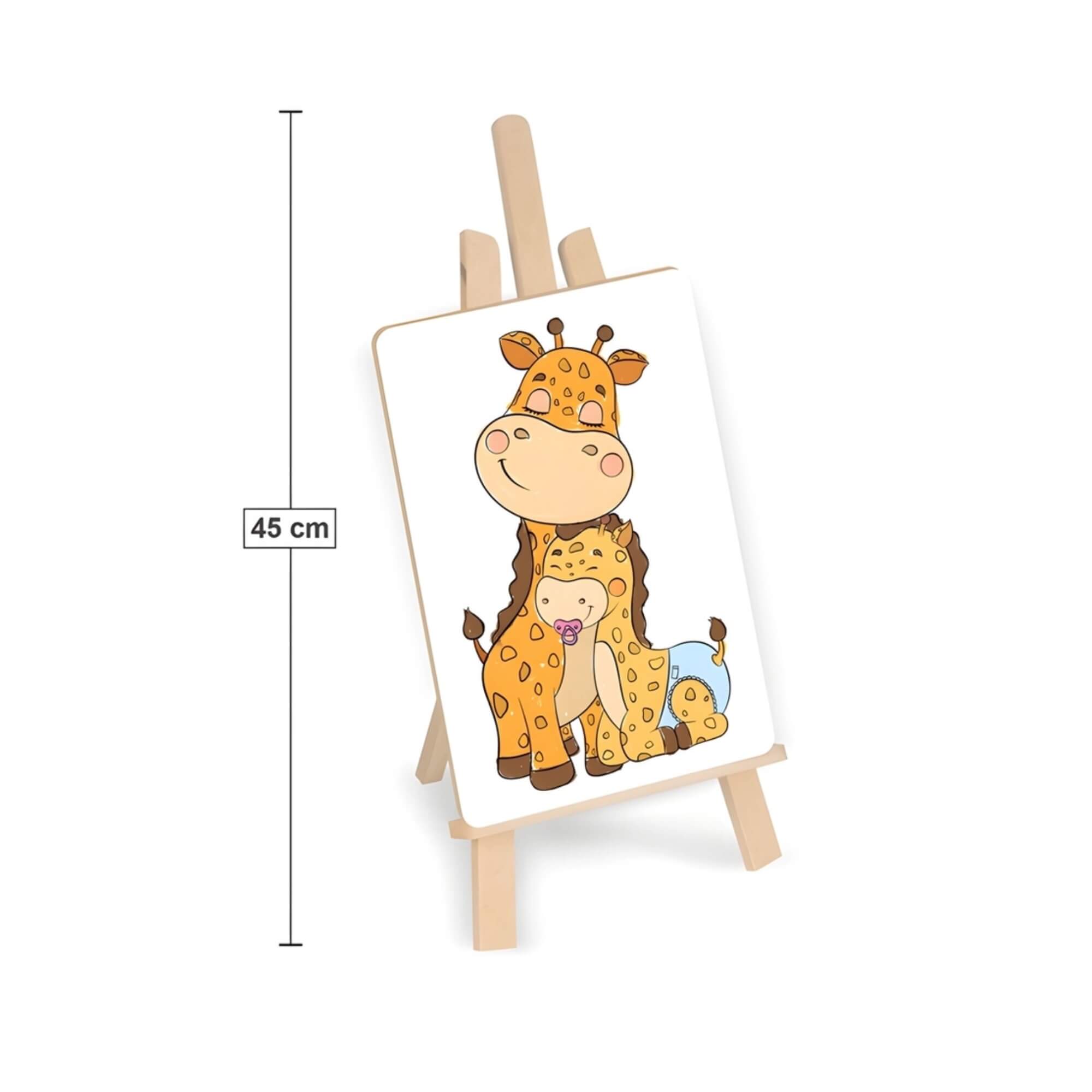 Brinquedo Infantil Kit de Pintura Infantil Mamãe & Bebê Nig - 0442