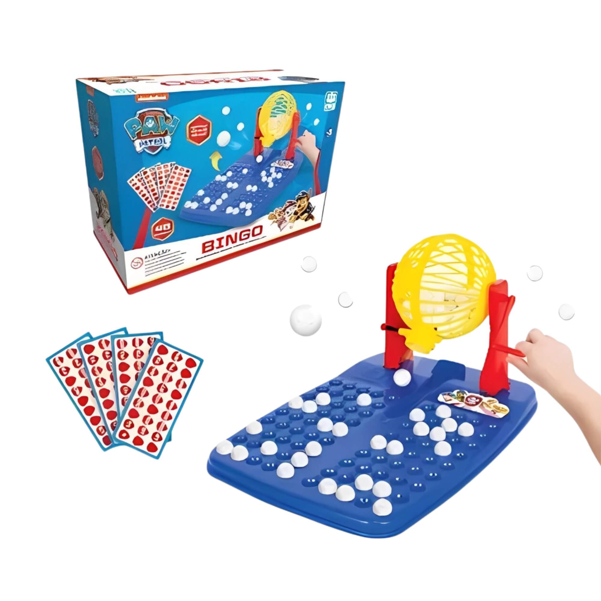 Bingo Infantil Paw Patrol Patrulha Canina 48 Cartelas Nig - 0211