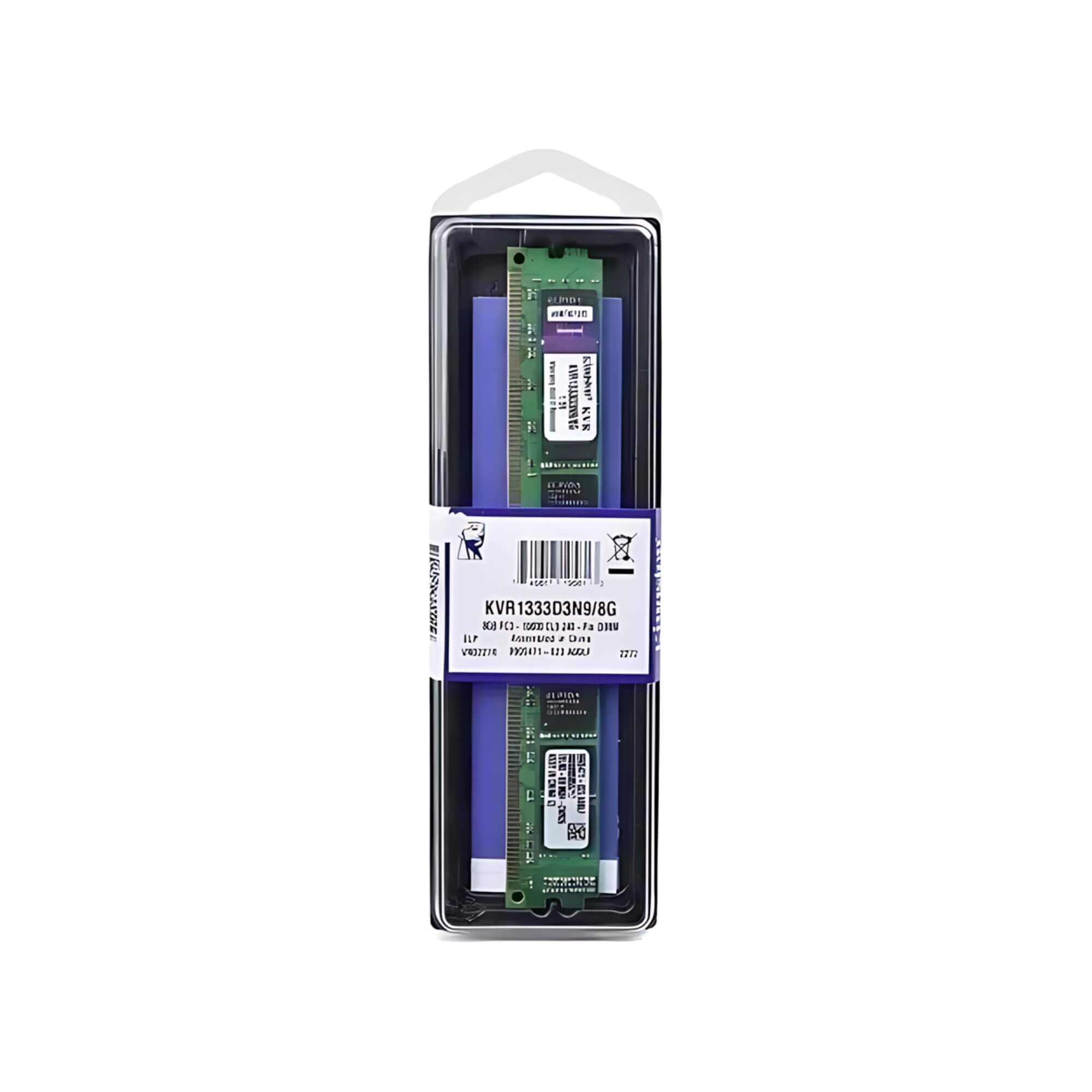 Memoria DDR3 8GB 1333Mhz Kingston KVR1333D3N9/8G Kingston - 0392