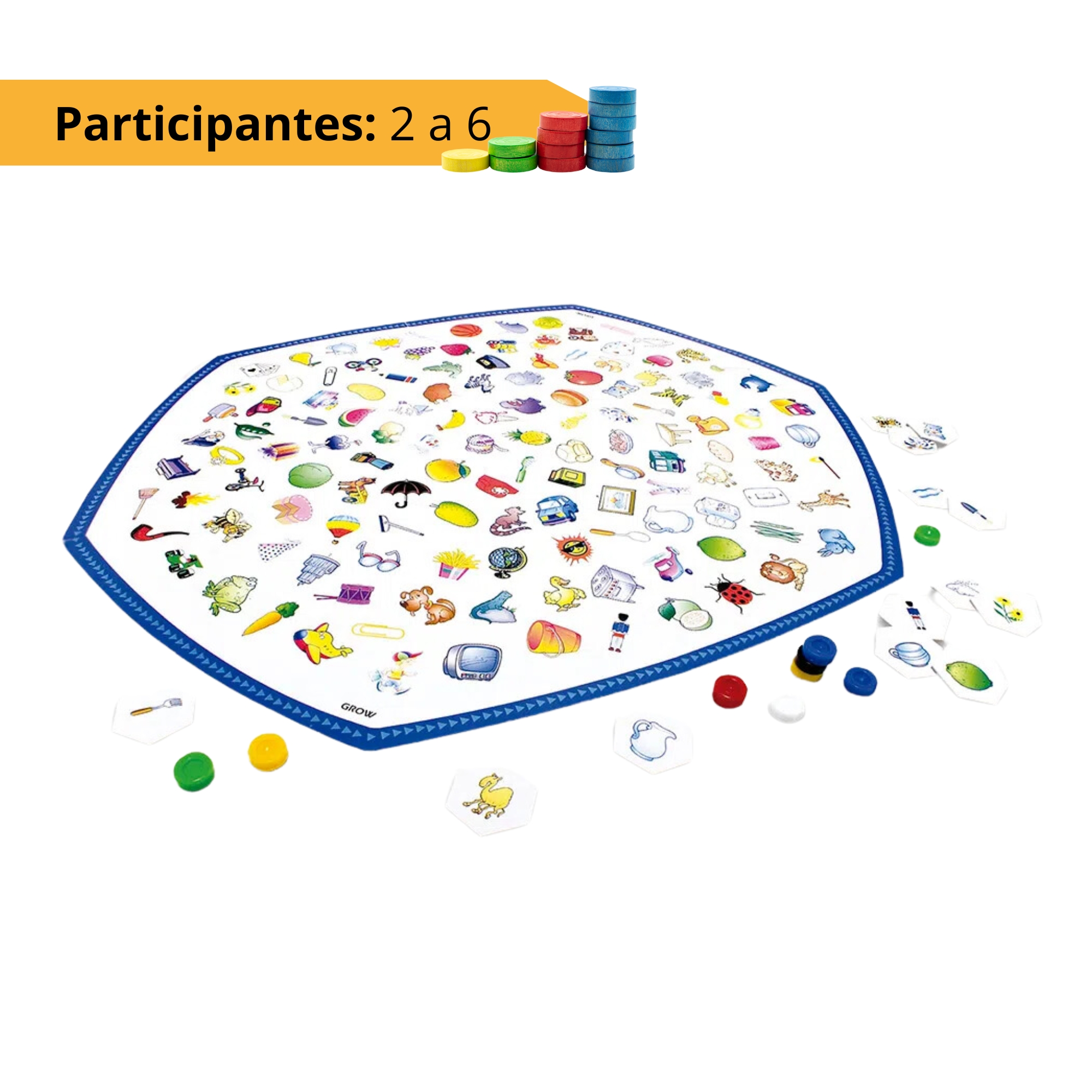 Brinquedo Infantil Jogo de Tabuleiro Lince Grow - 00432