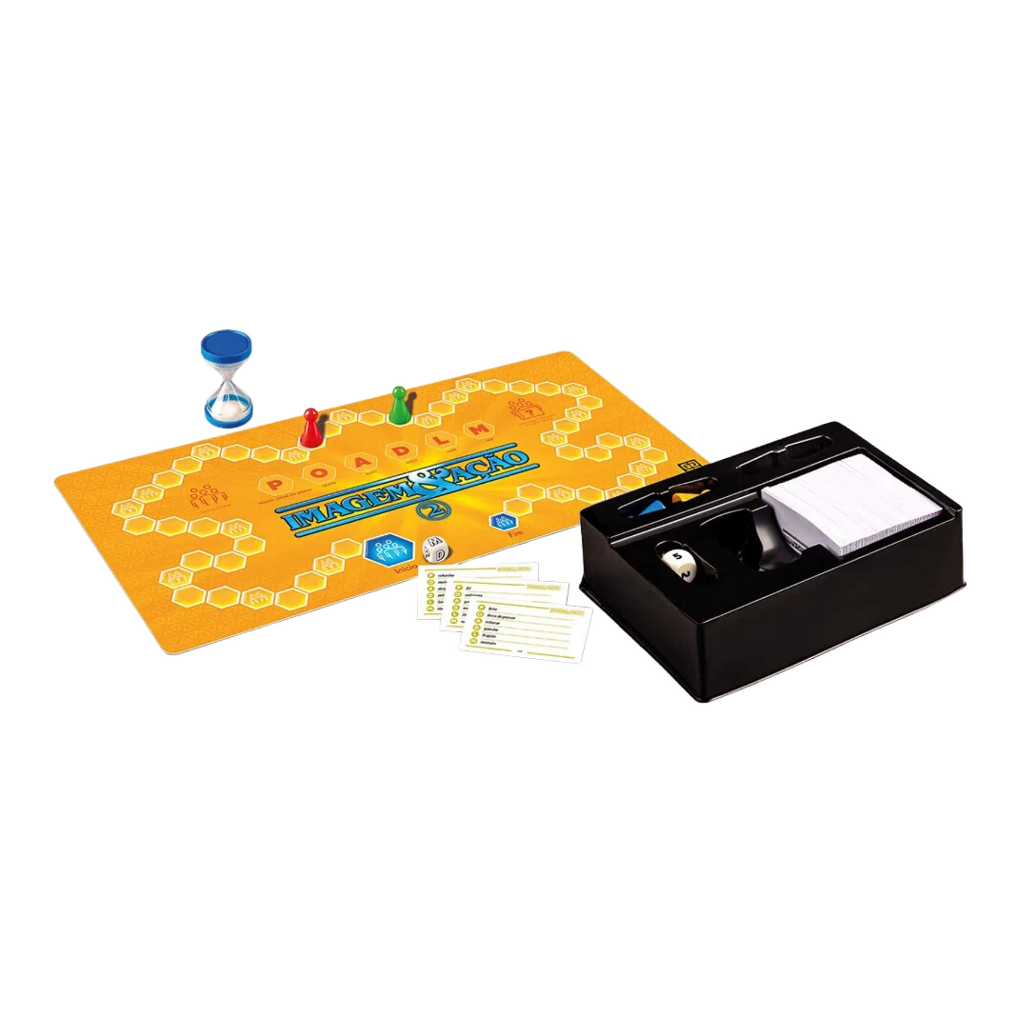 Brinquedo Infantil Jogo de Tabuleiro Imagem & Ação 2 Grow - 01709