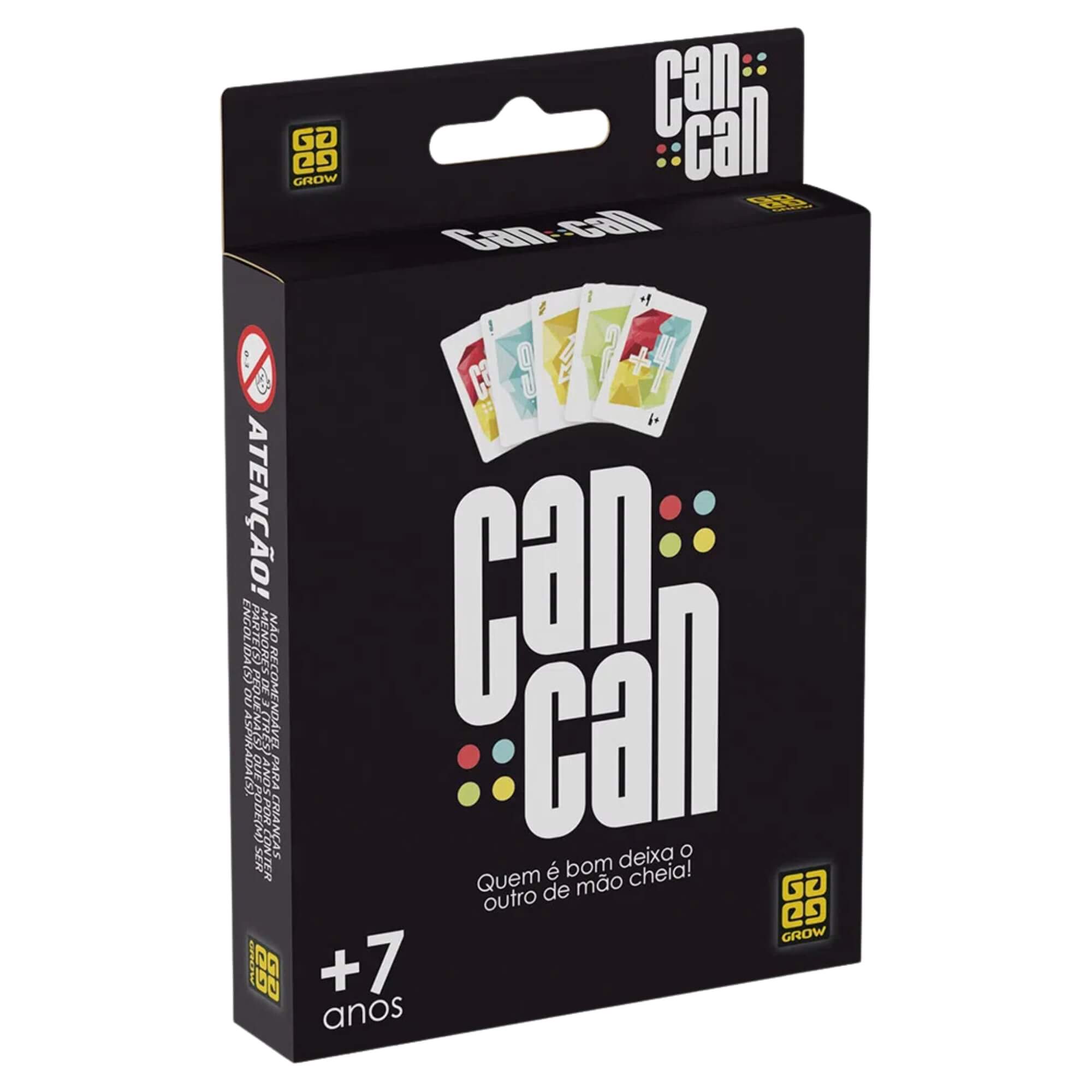 Brinquedo Infantil Jogo de Cartas Can Can Grow - 02566