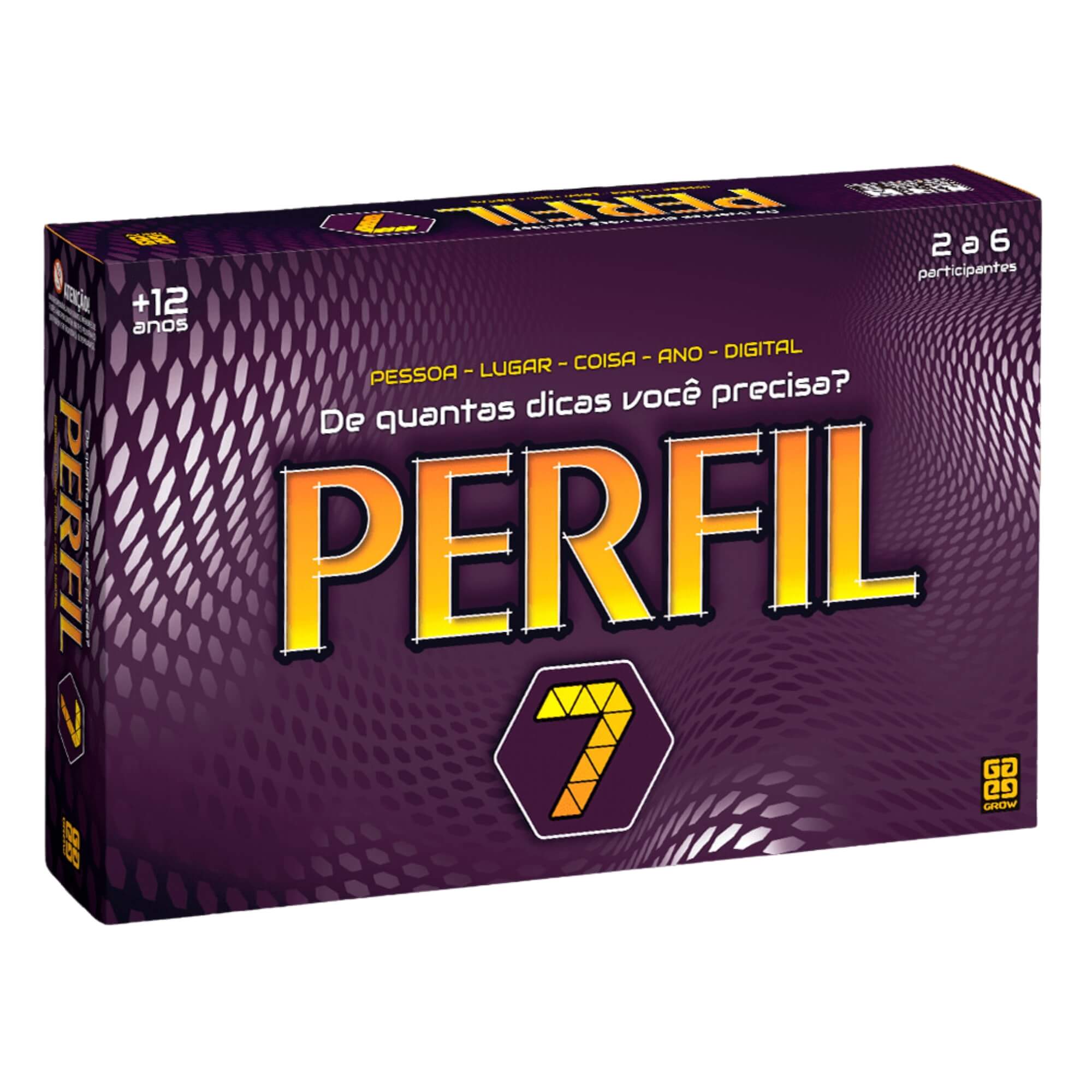 Brinquedo Infantil Jogo de Tabuleiro Perfil Grow - 02960