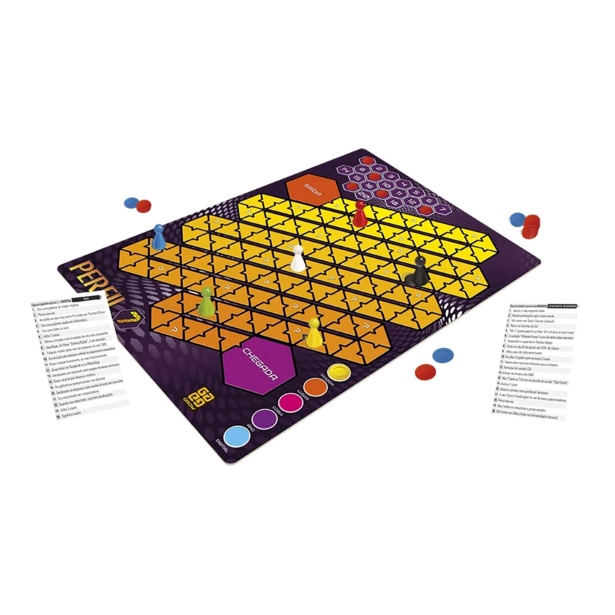 Brinquedo Infantil Jogo de Tabuleiro Perfil Grow - 02960