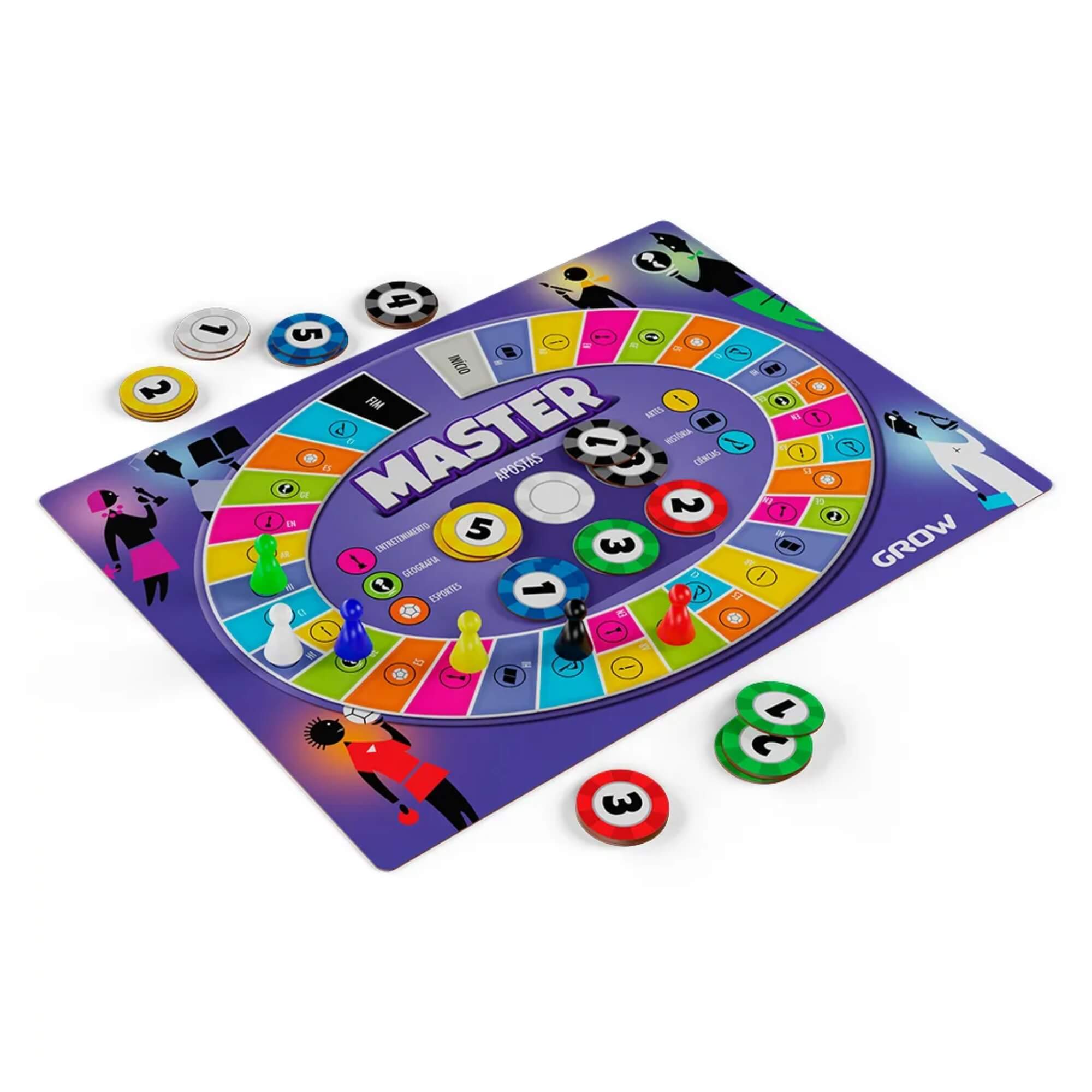 Brinquedo Jogo de Tabuleiro Master Grow - 03572