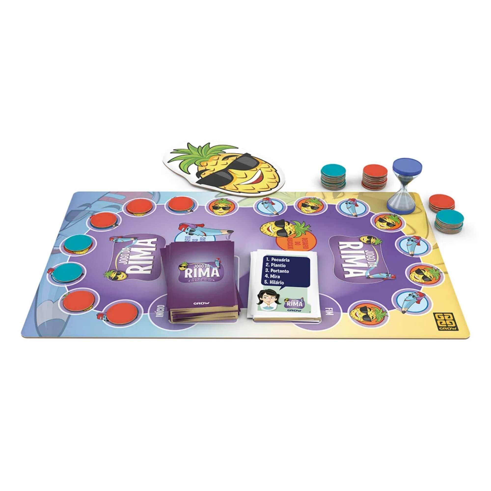 Brinquedo Infantil Jogo da Rima Grow - 03719