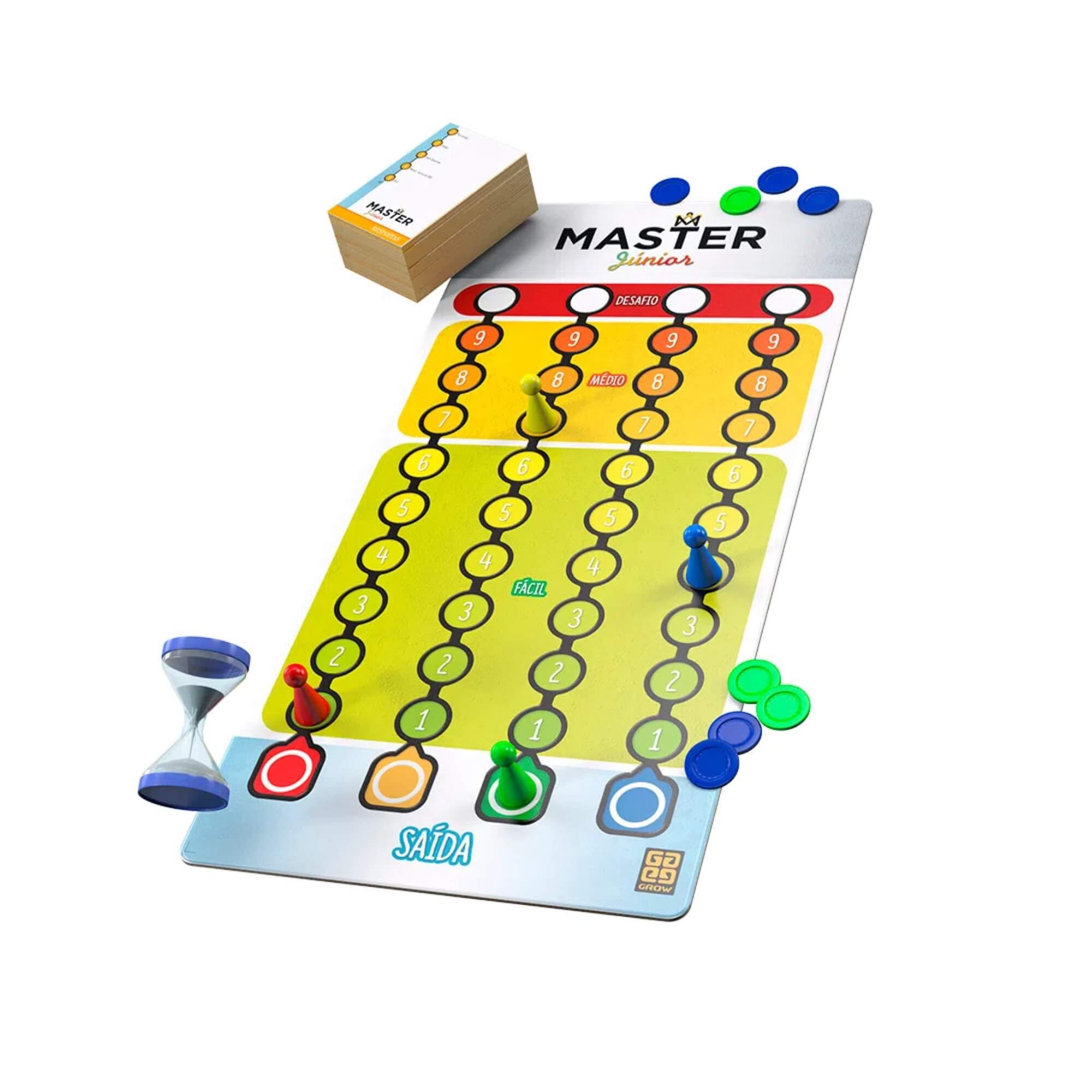 Jogo de Curiosidades Master Júnior Grow - 03748