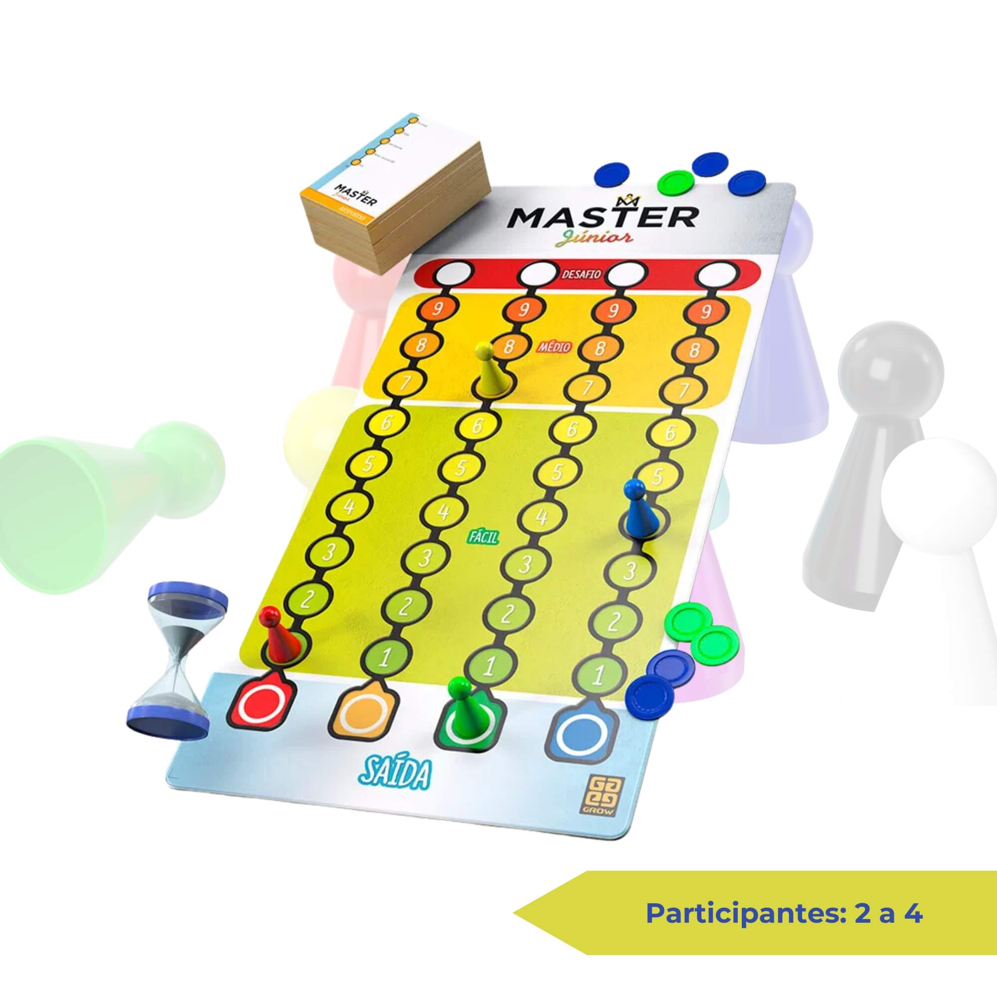Jogo de Curiosidades Master Júnior Grow - 03748