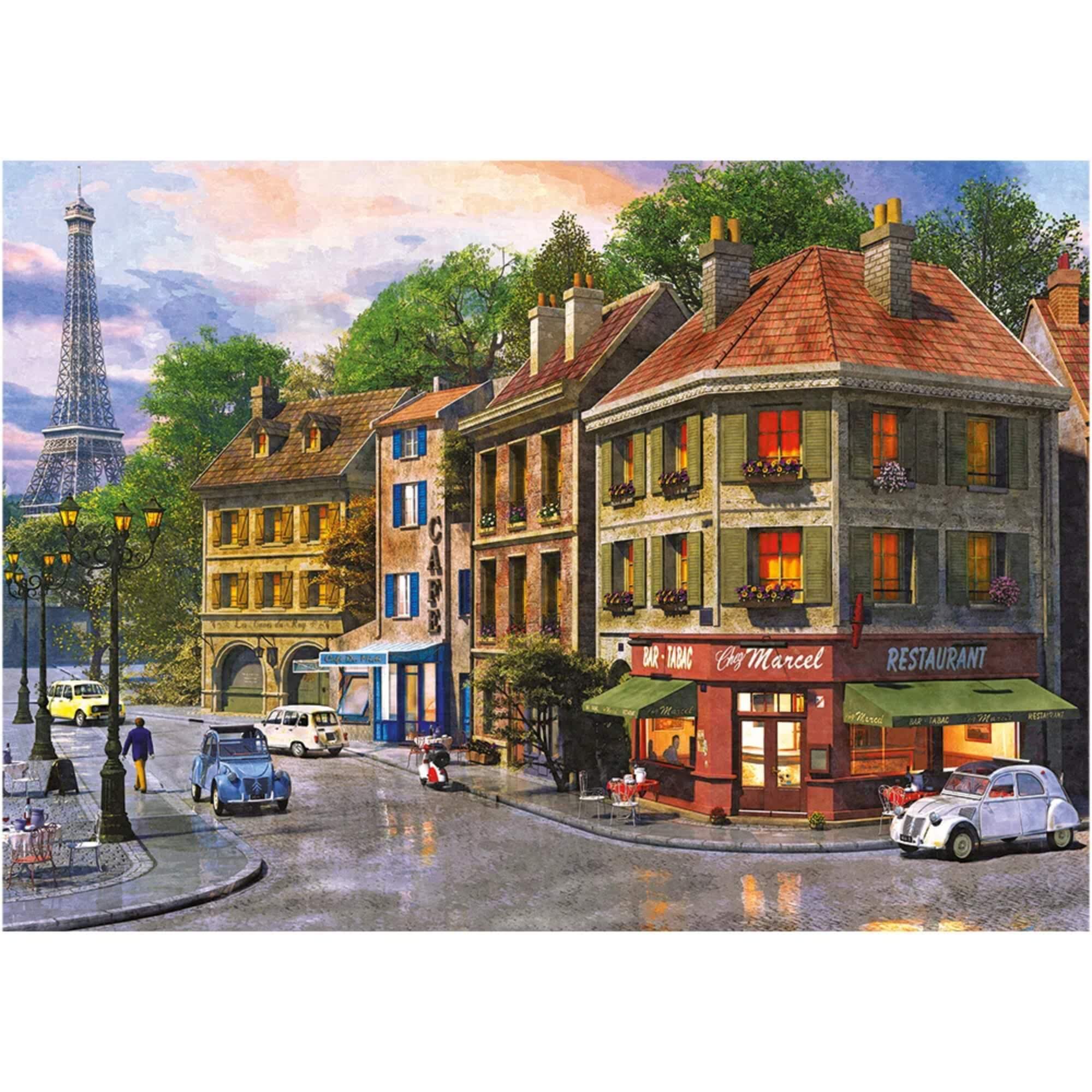 Brinquedo Quebra-cabeça Puzzle Ruas de Paris 4000 peças Grow - 04102