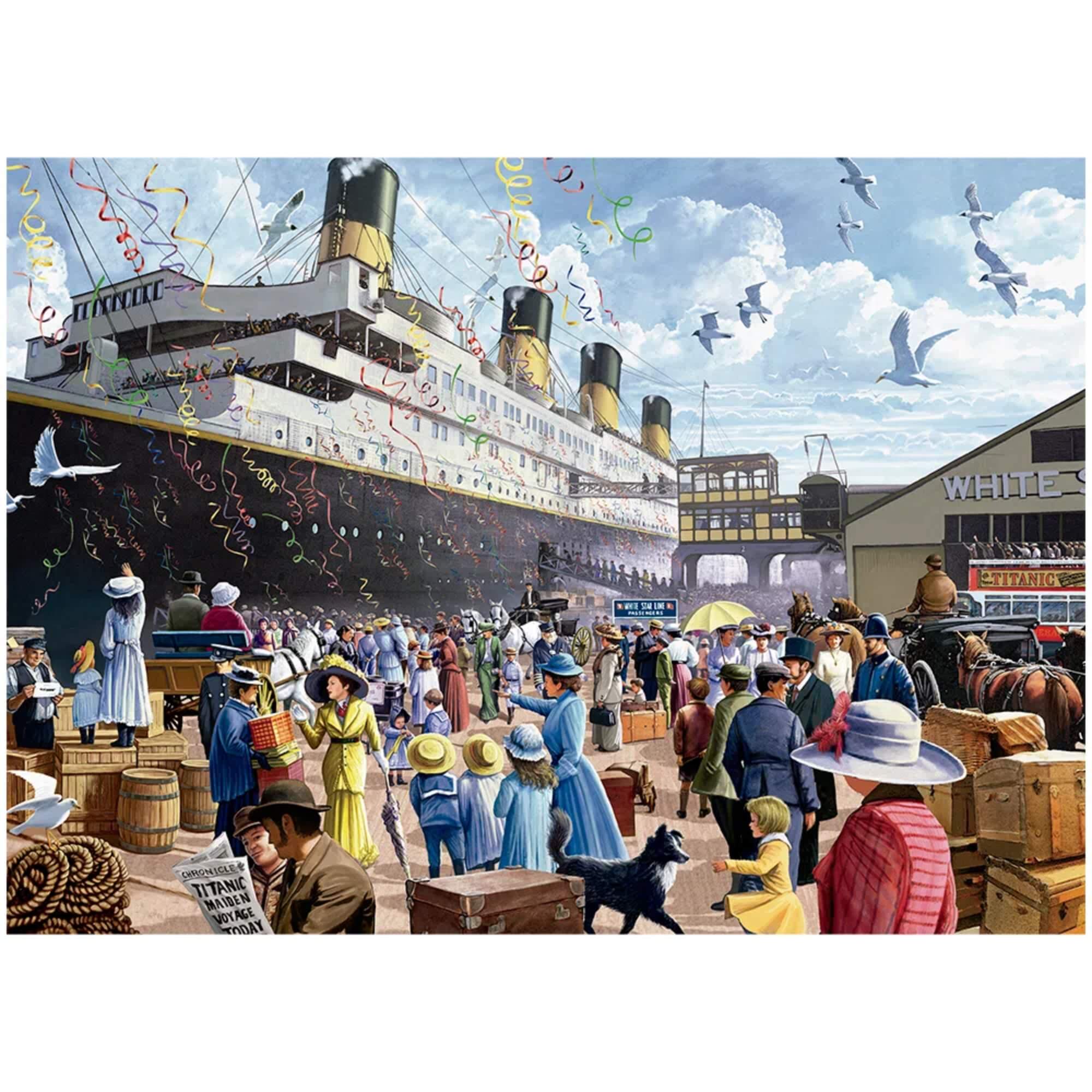 Brinquedo Quebra-Cabeça Puzzle Titanic 2000 Peças Grow - 04212