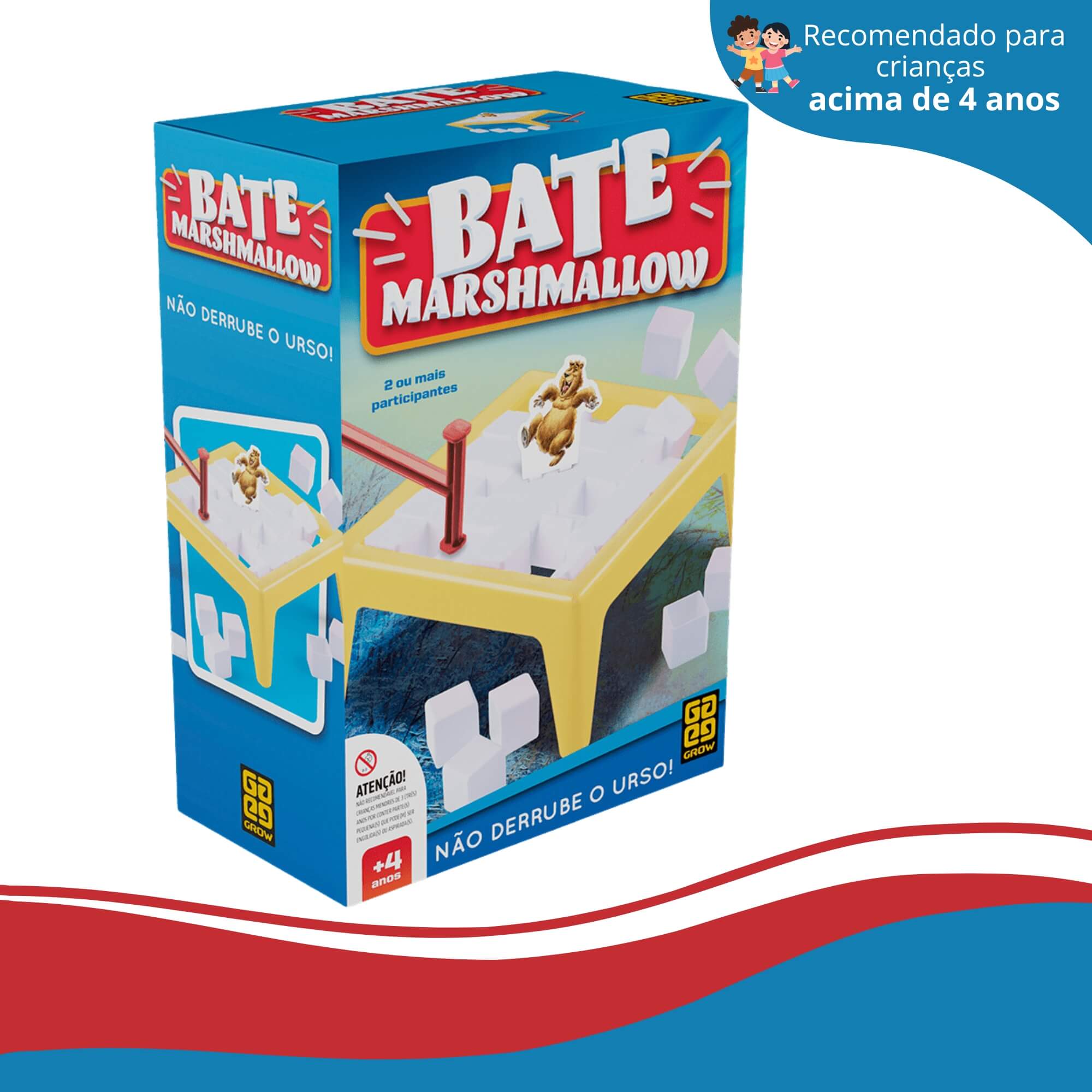 Jogo Lúdico Bate Marshmallow Grow - 04271