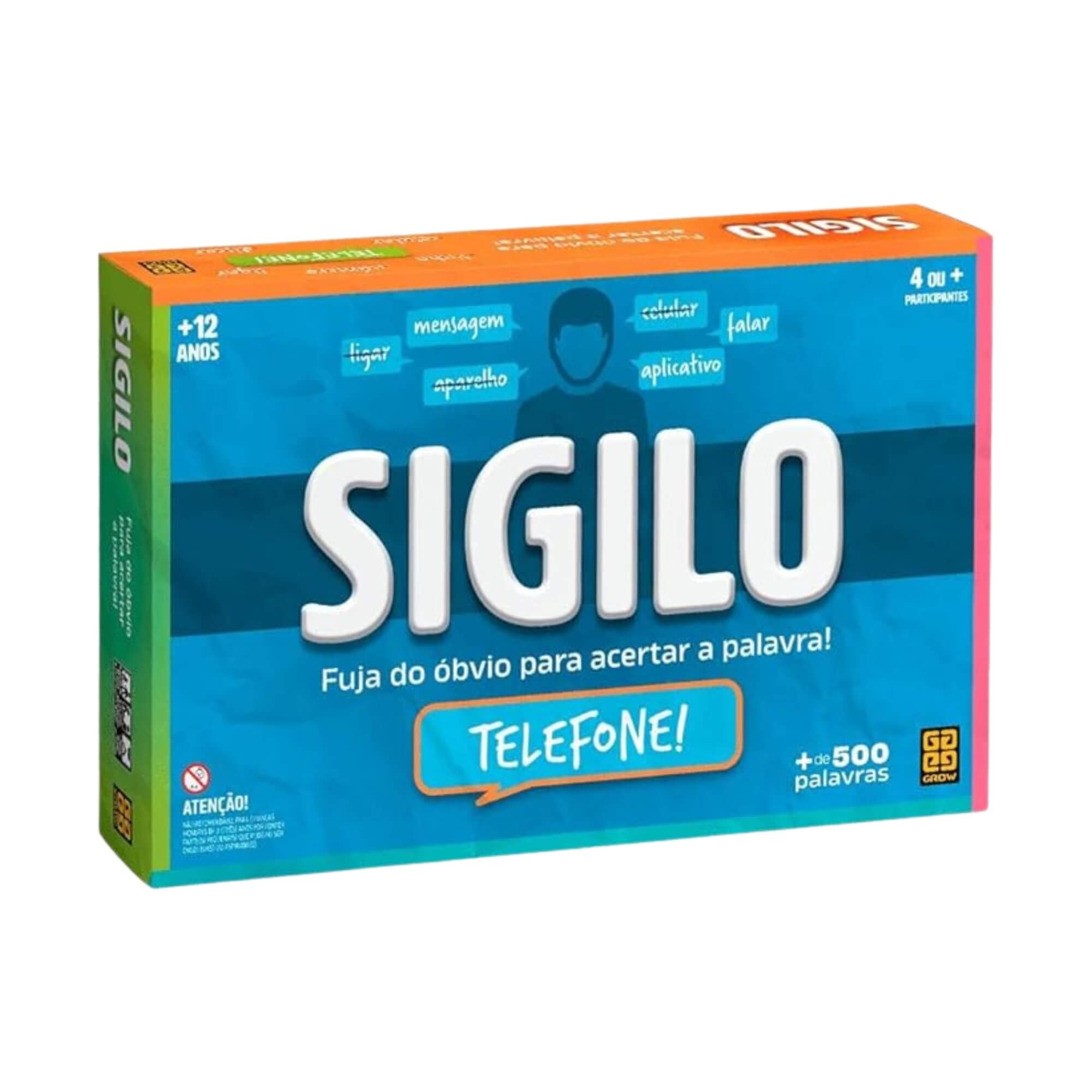 Jogo de Adivinhar Palavras Sigilo Grow - 04272