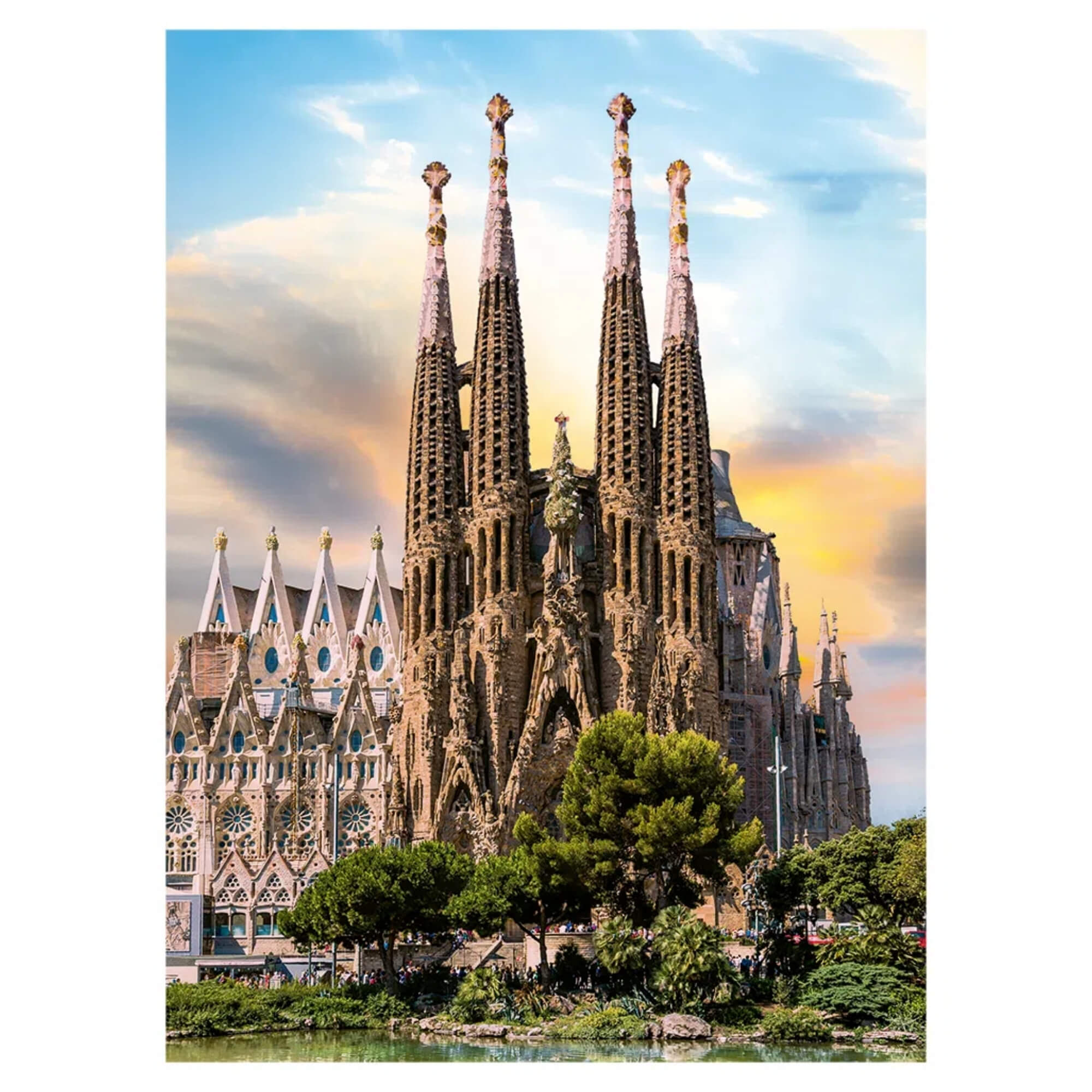 Quebra-Cabeça Puzzle 500 peças Basilica da Sagrada Família Grow - 04378