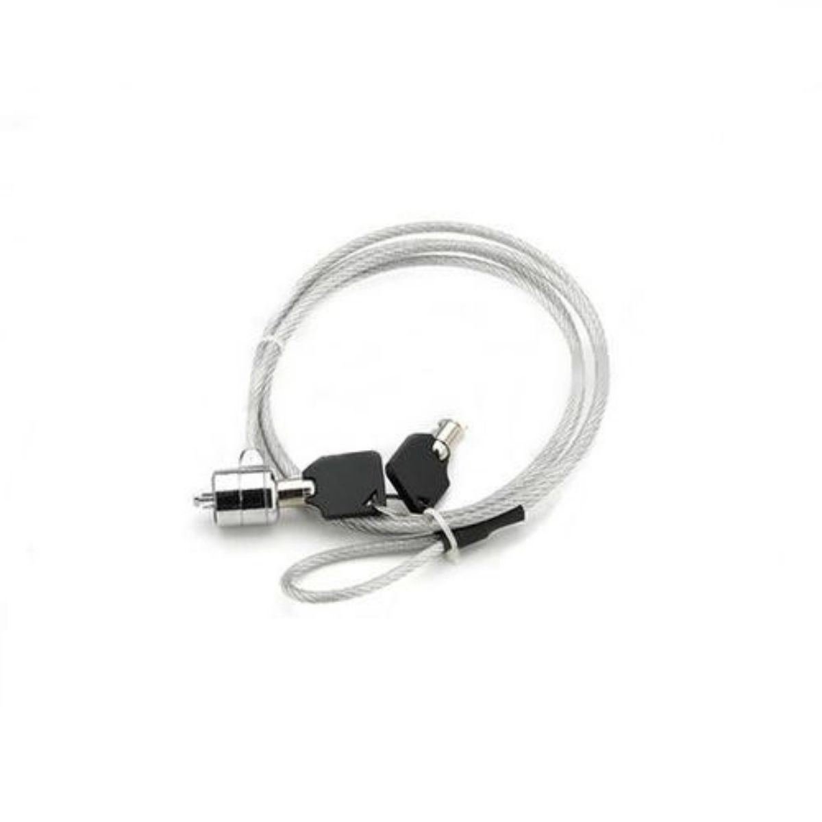 Trava p/ notebook com Chave 1,5mt FCL-01 Prata - FEASSO