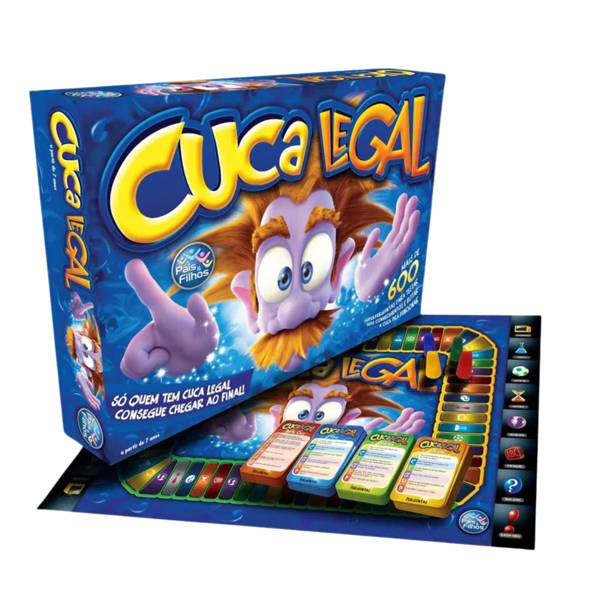 Jogo de Conhecimentos Gerais Cuca Legal Pais e Filhos - 1178-1