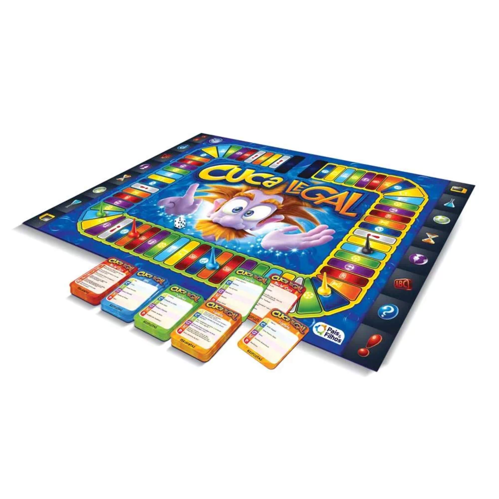 Jogo de Conhecimentos Gerais Cuca Legal Pais e Filhos - 1178-1