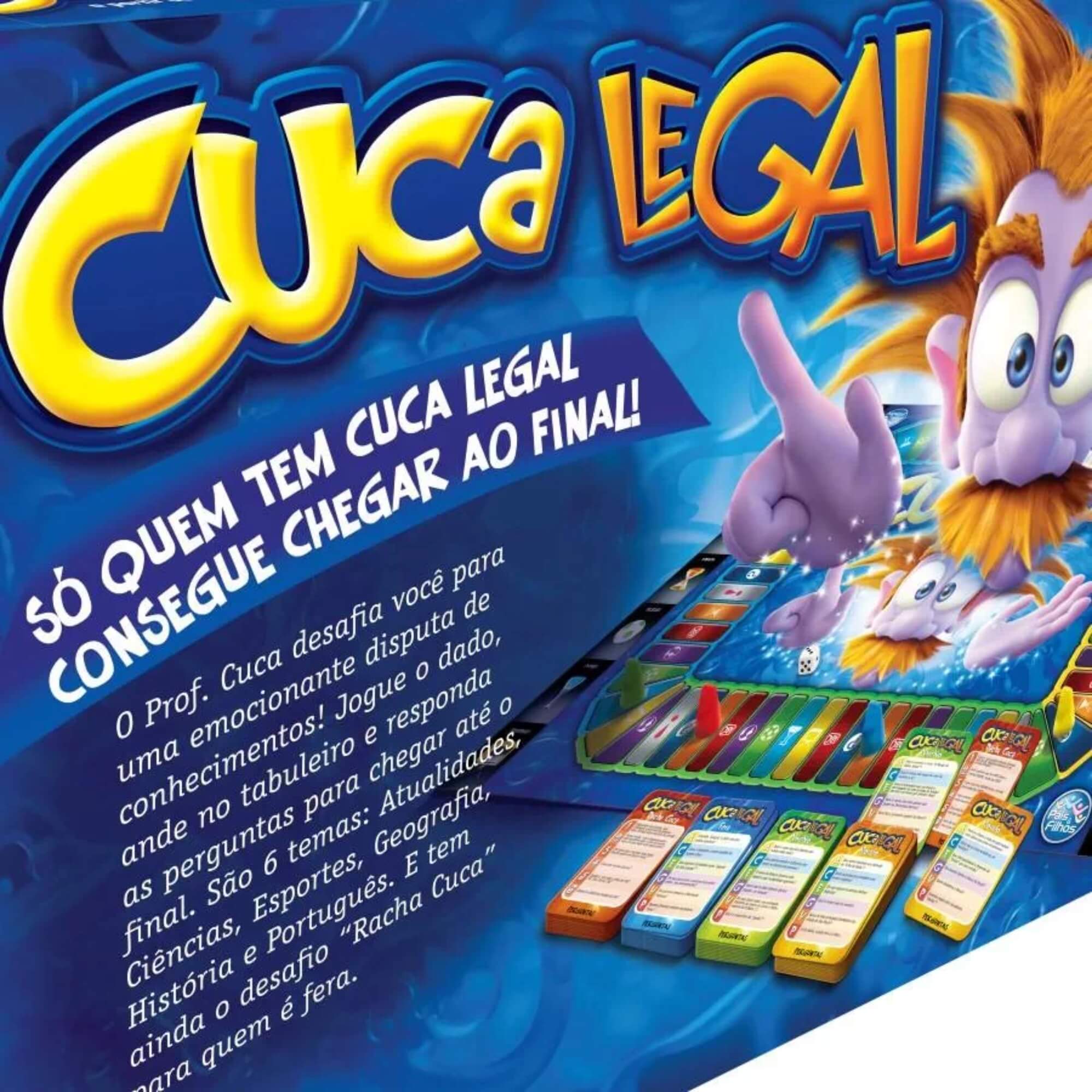 Jogo de Conhecimentos Gerais Cuca Legal Pais e Filhos - 1178-1