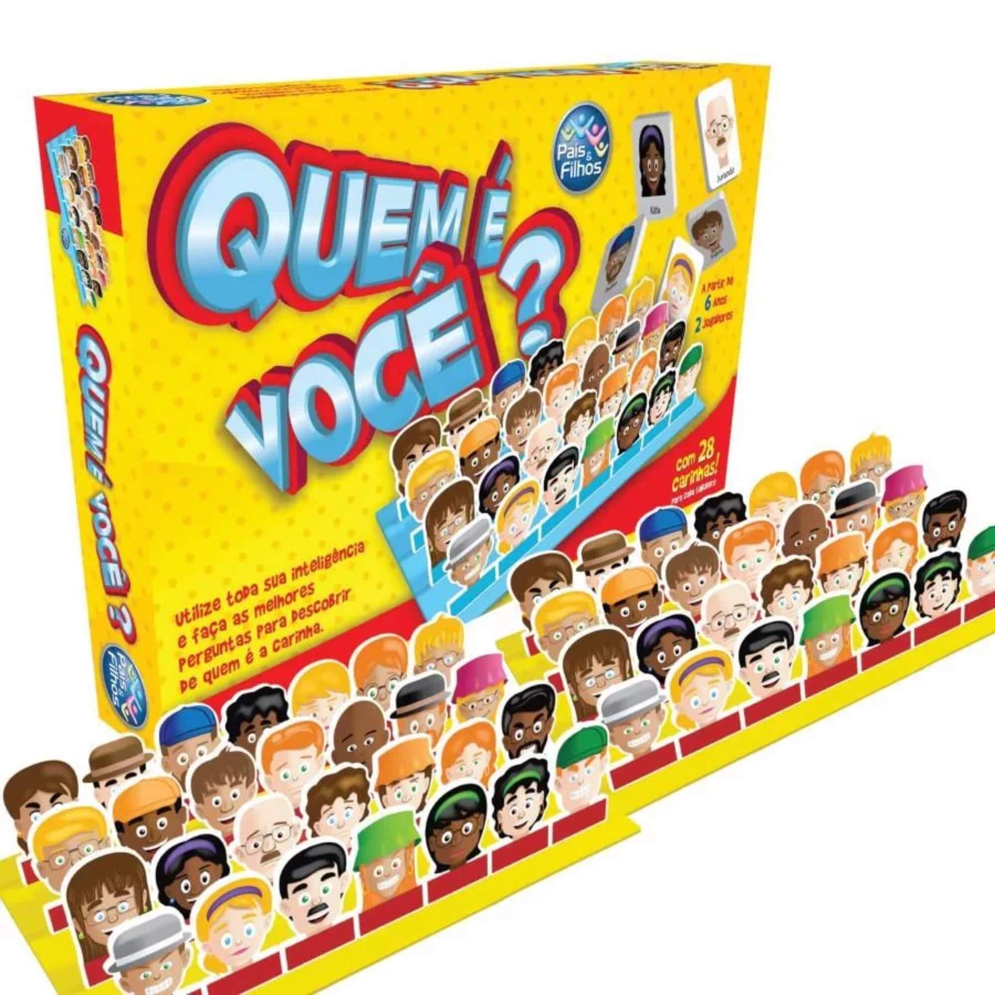 Jogo de Perguntas Quem é Você?  Pais e Filhos - 2810-1