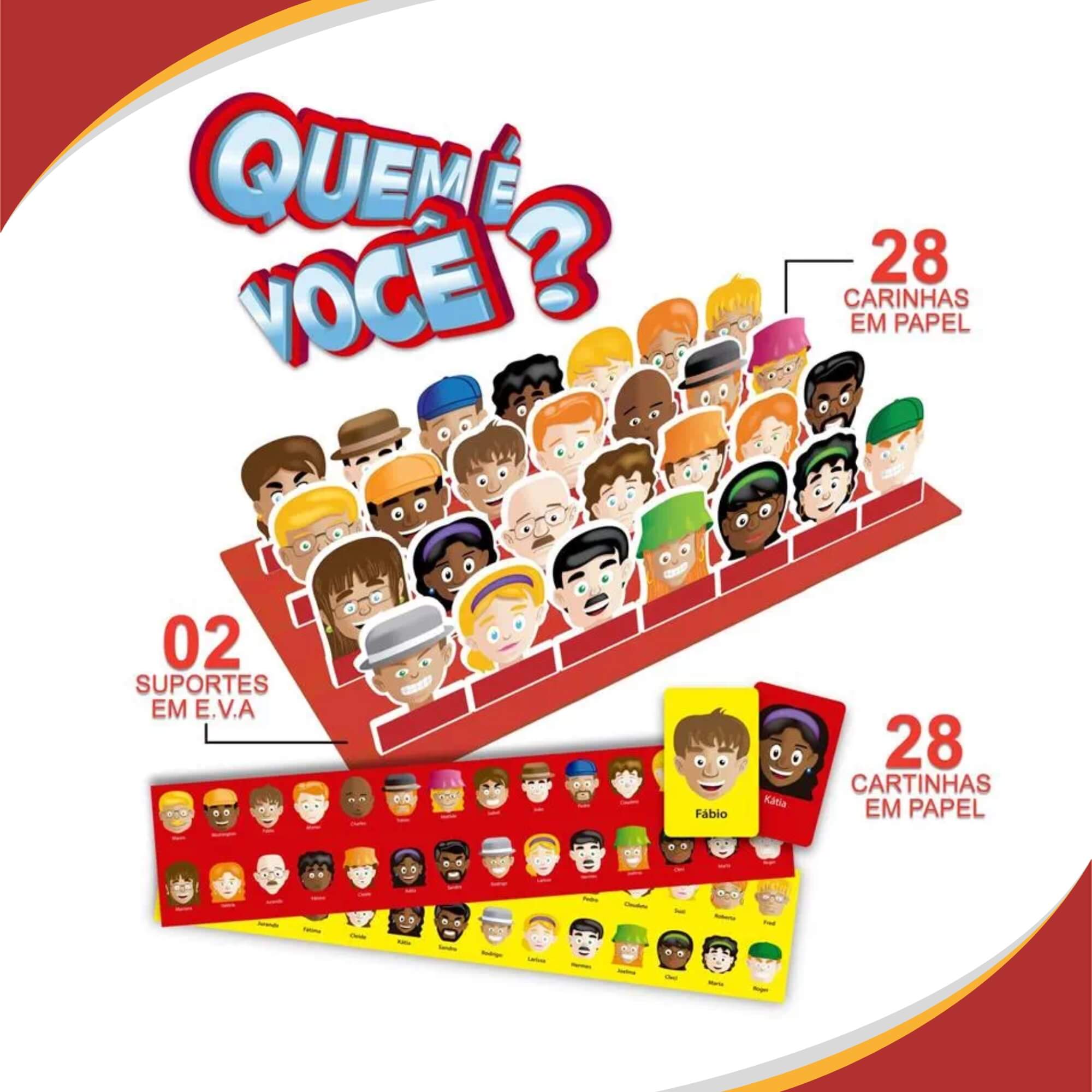 Jogo de Perguntas Quem é Você?  Pais e Filhos - 2810-1