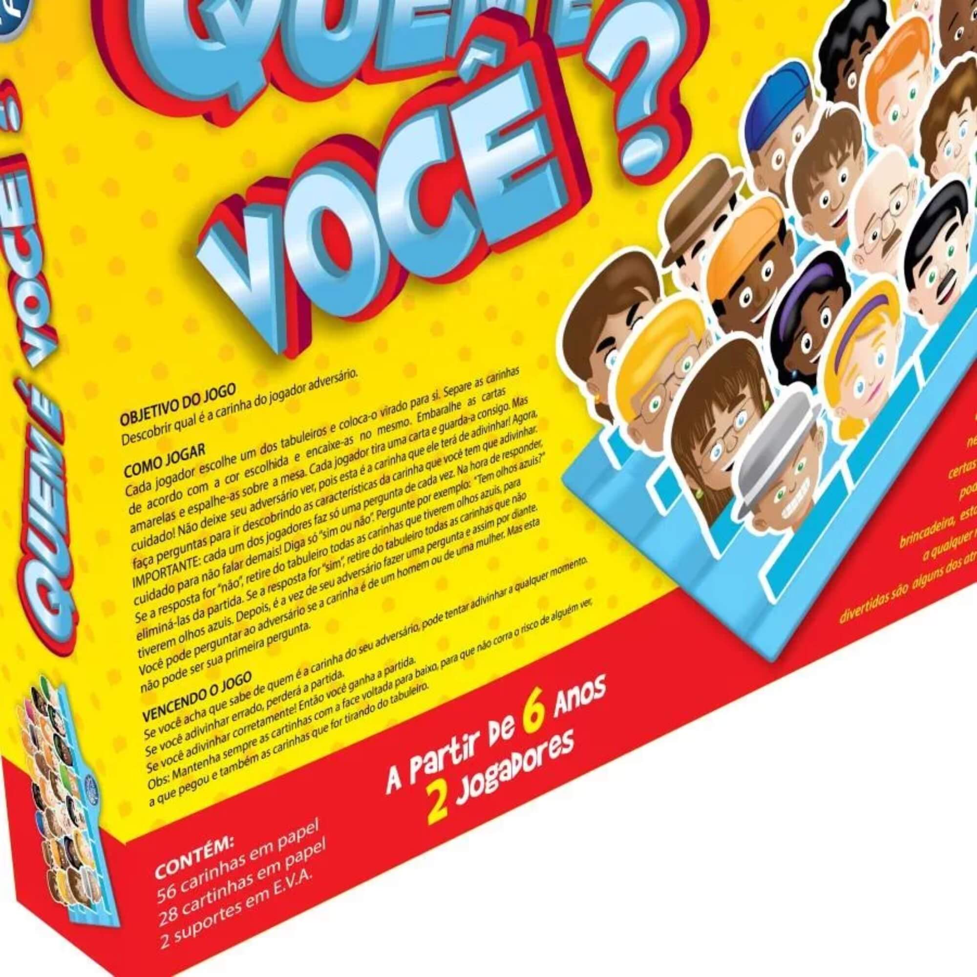 Jogo de Perguntas Quem é Você?  Pais e Filhos - 2810-1
