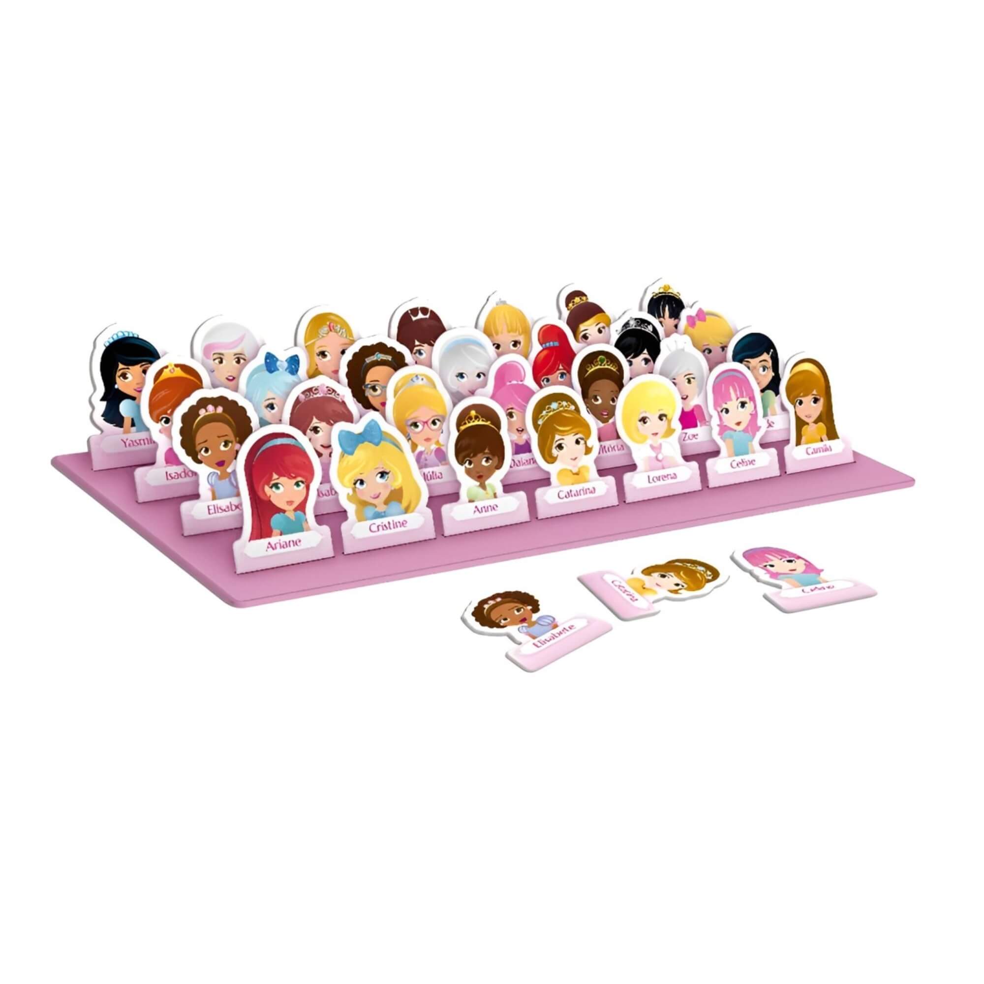 Jogo Infantil Quem é Você? Princesas Pais e Filhos - 2822-1