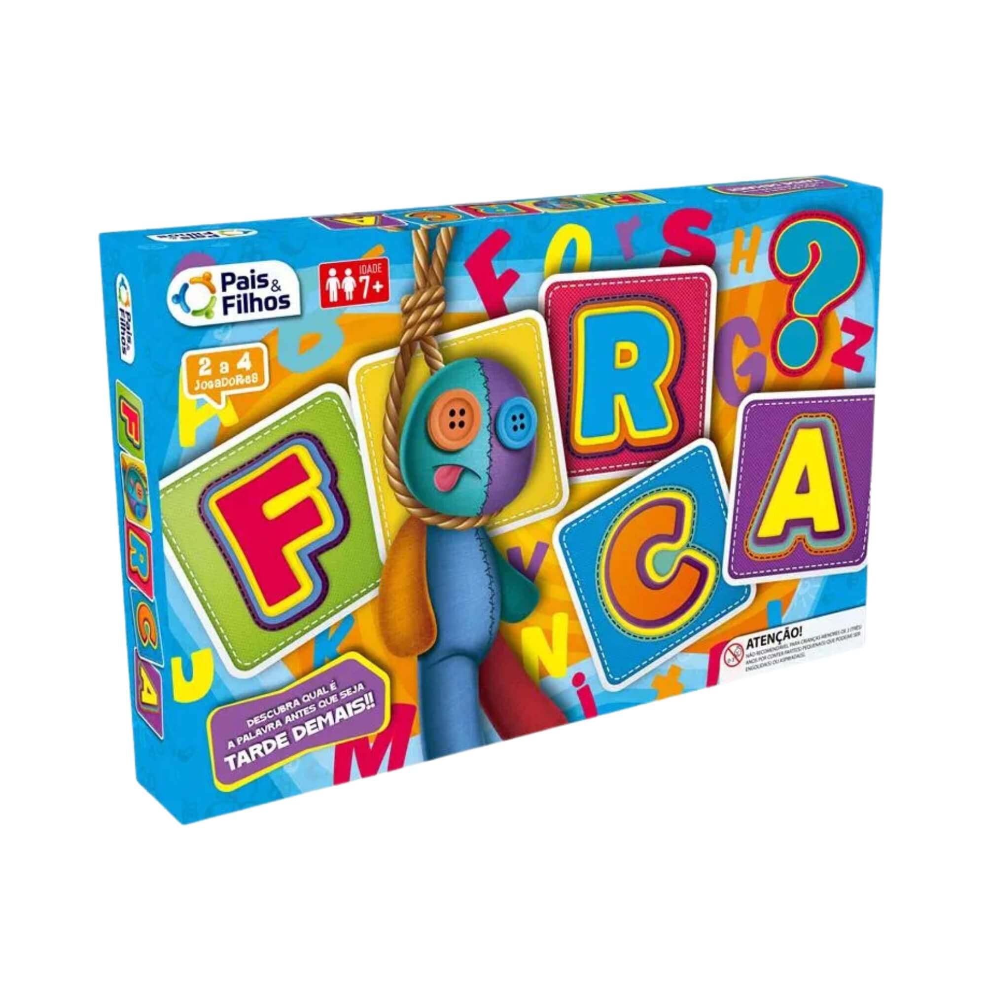 Jogo da Forca 128 Peças Pais e Filhos - 7173-1