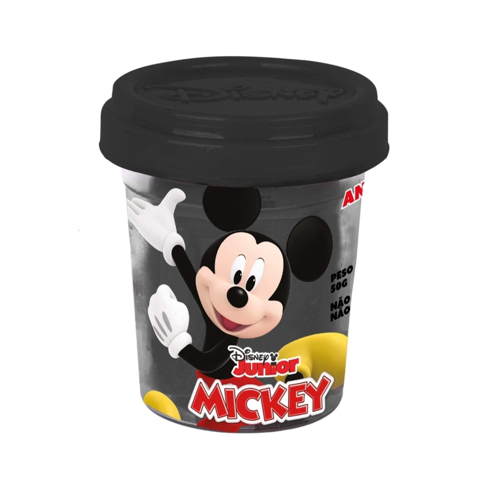 Brinquedo Disney Lancheira do Mickey Kit Massinhas Maleta Cotiplás - 2682