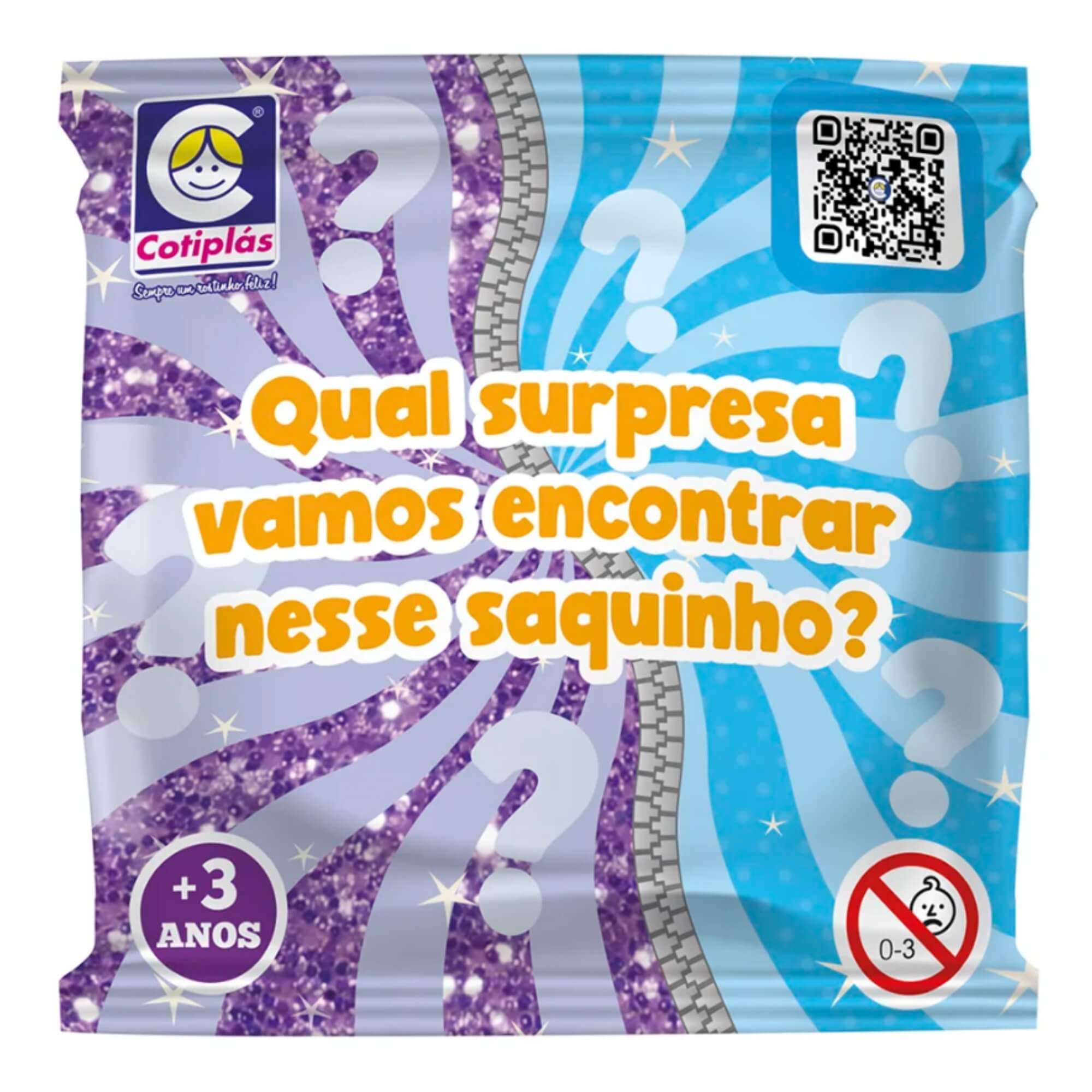 Brinquedo Pônei Rainbow Surprise Acessórios Coloridos Cotiplás - 2711