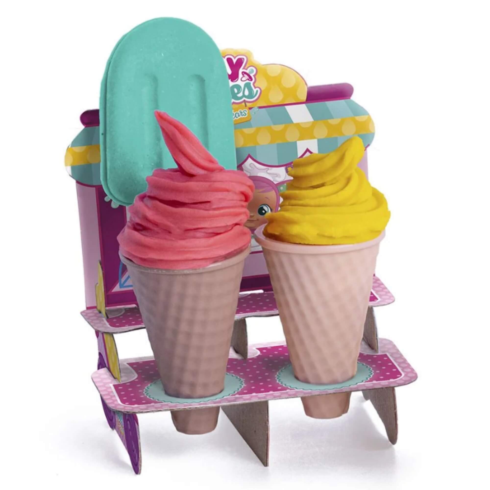 Brinquedo Sorveteria Divertida de Massinha Cry Babies Cotiplás - 2717