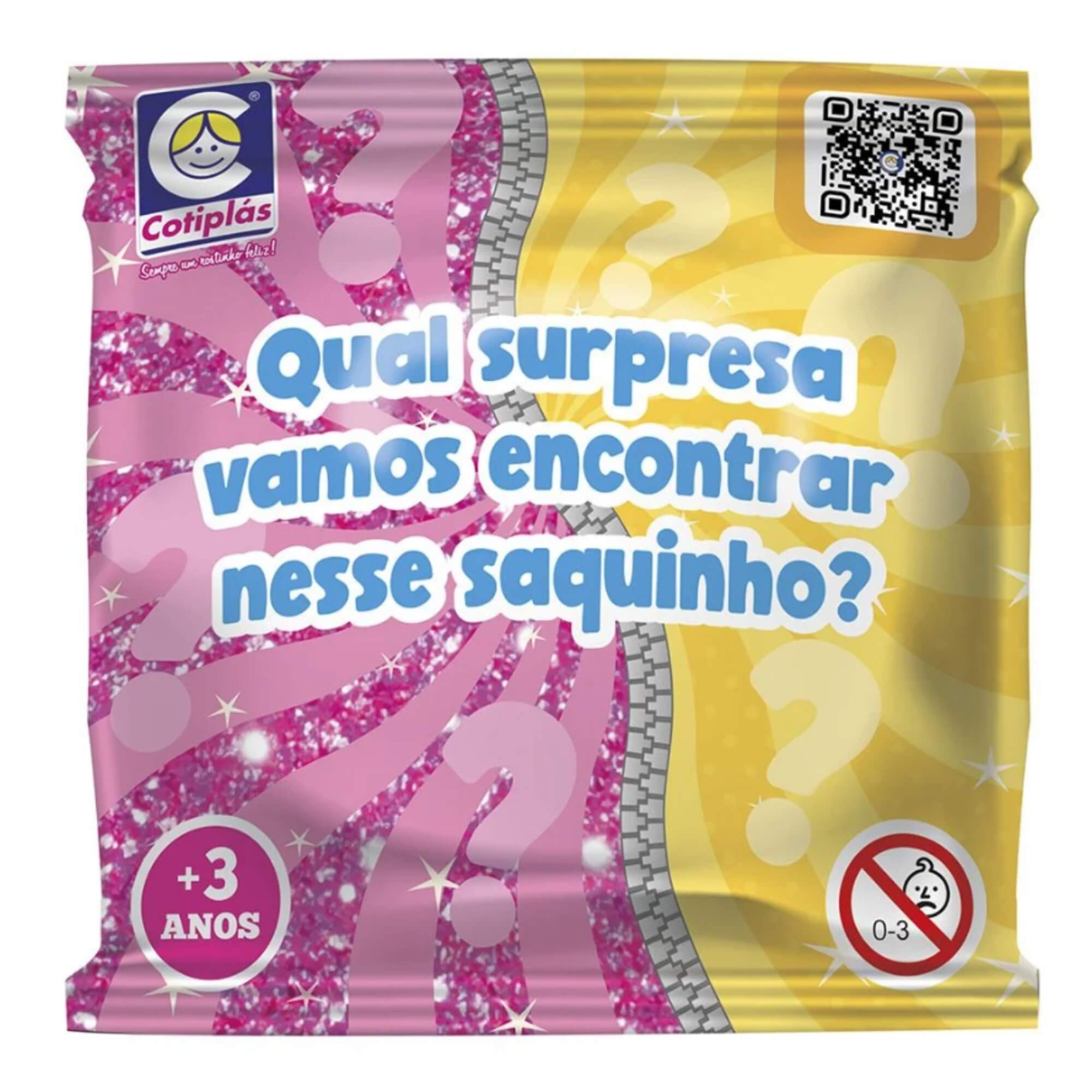 Boneca Infantil Love Bebê Surpresinhas Cotiplás - 2734