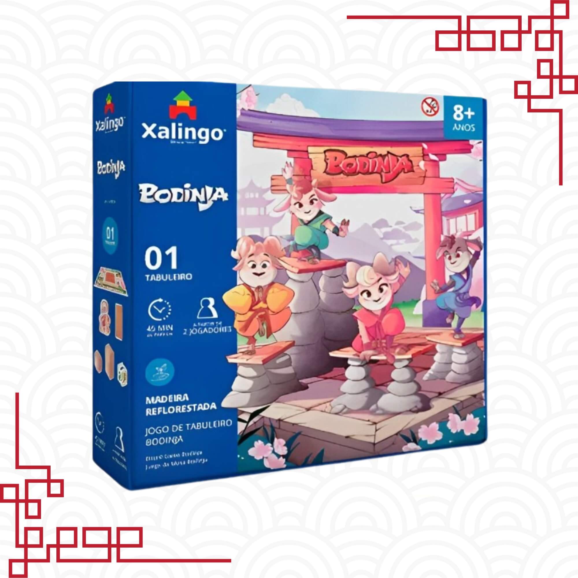 Jogo de Tabuleiro Infantil Bodinja Xalingo - 12743