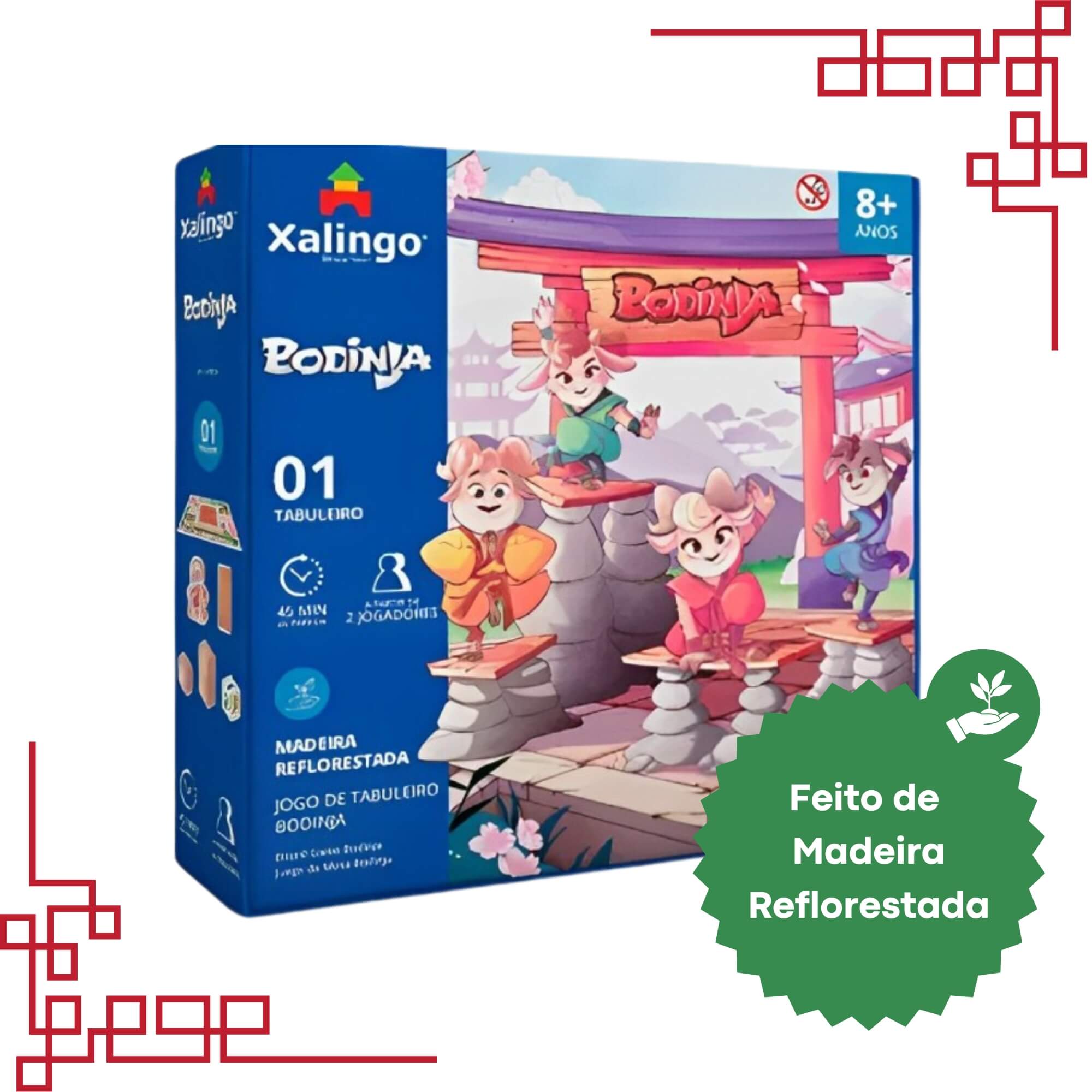 Jogo de Tabuleiro Infantil Bodinja Xalingo - 12743