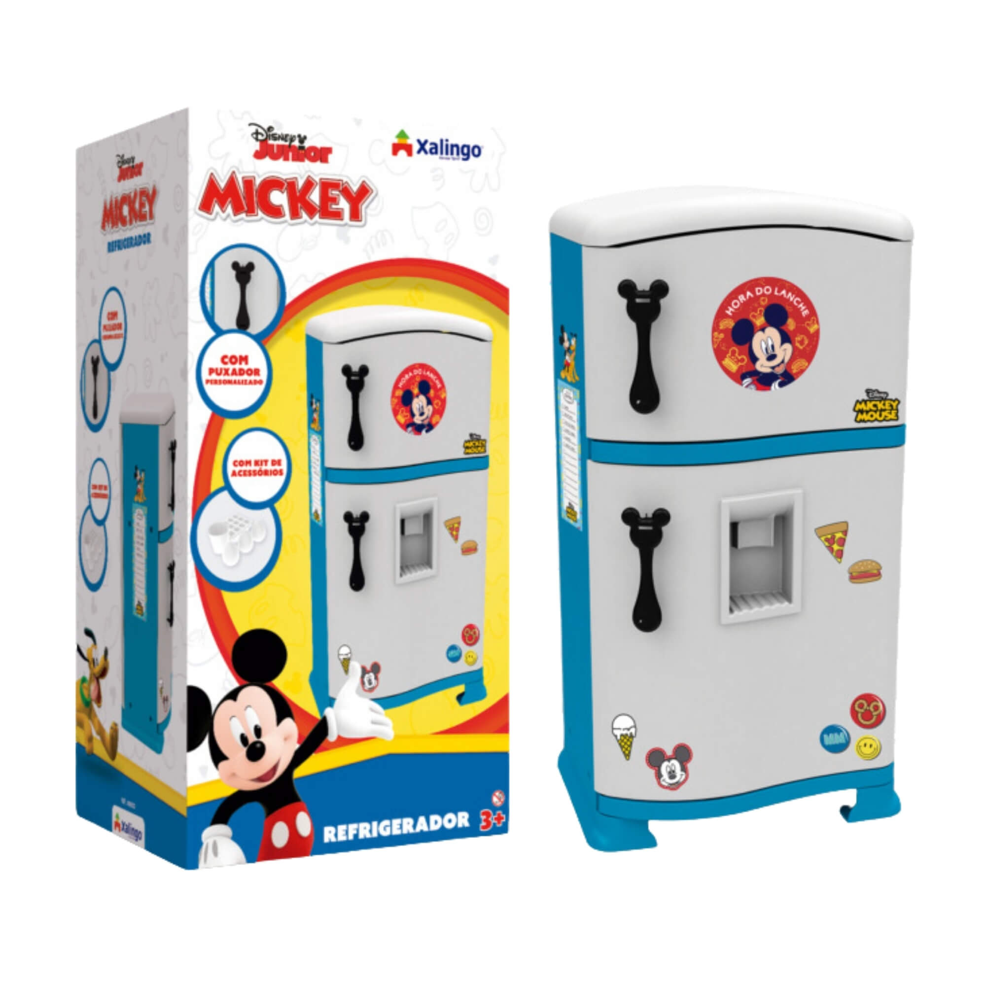 Brinquedo Infantil Refrigerador Petit Chef Mickey Xalingo - 12943