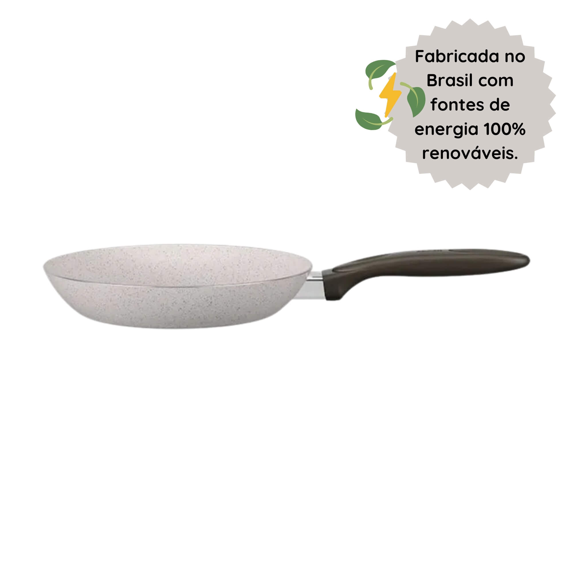 Frigideira 22cm Antiaderente Ceramic Life Suprema Vanilla Brinox - 7244/353 (N/A)