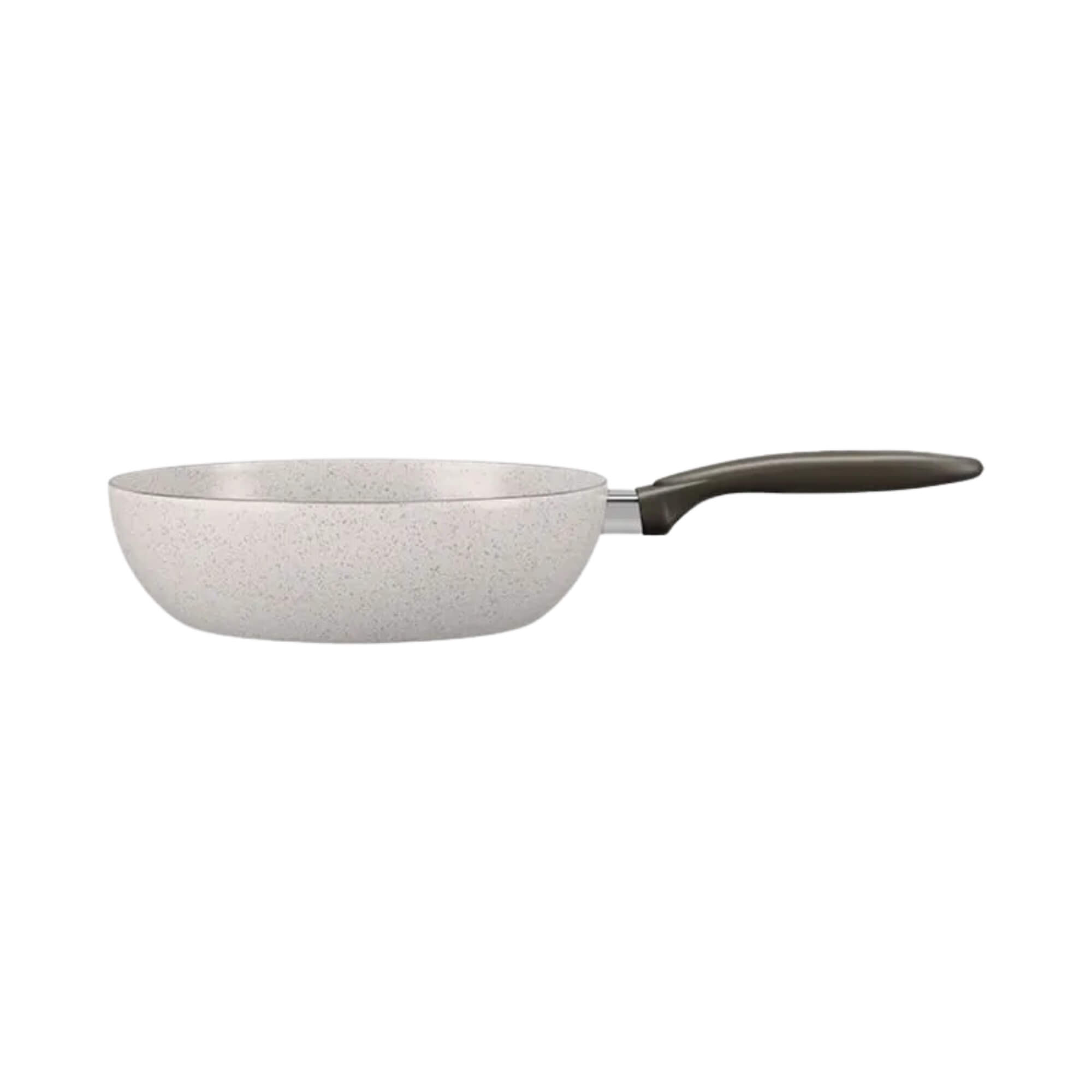 Panela Wok 24cm Antiaderente Ceramic Life Suprema Vanilla Brinox - 7244/373 (N/A)