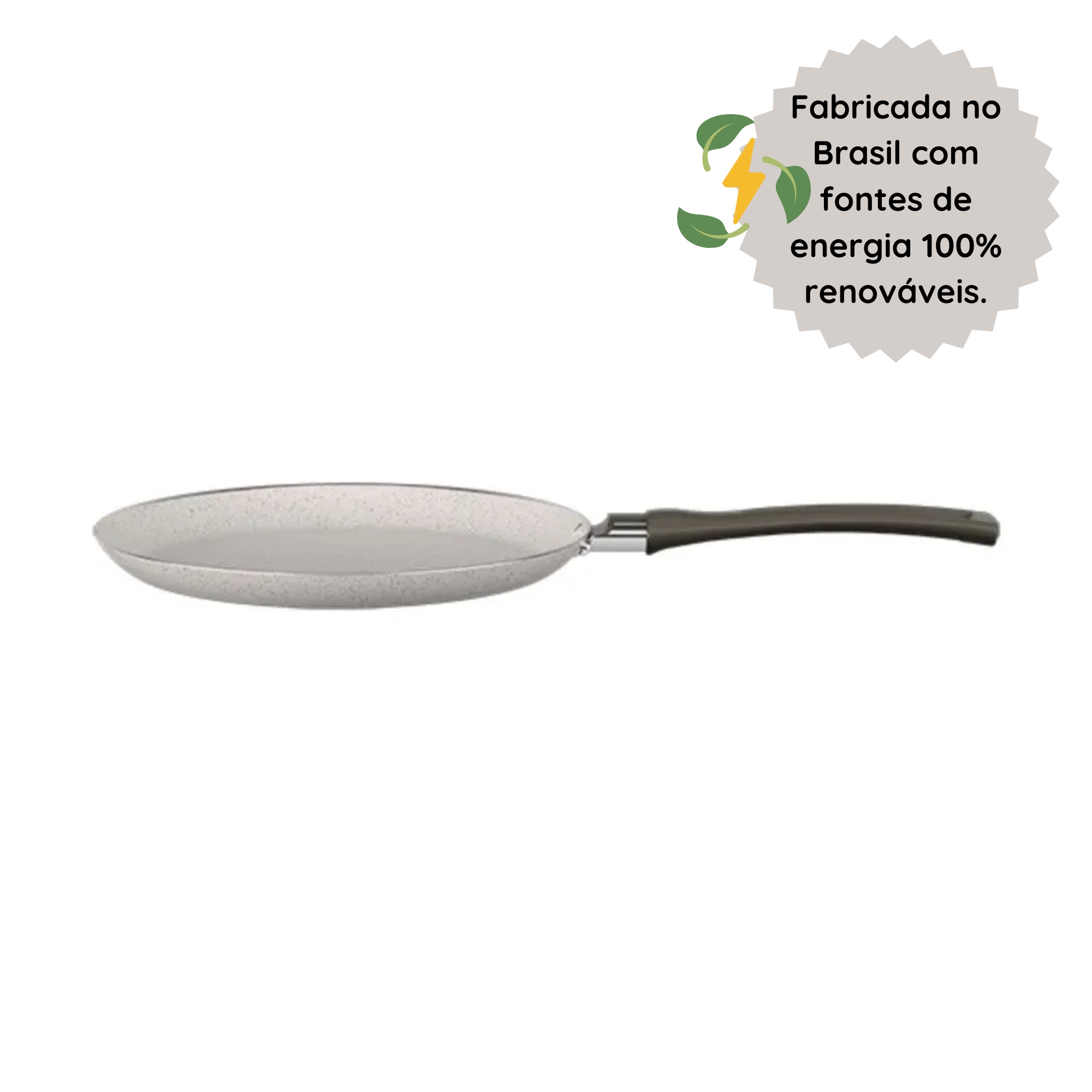 Tapioqueira 22cm Antiaderente Ceramic Life Suprema Vanilla Brinox - 7244/357 (N/A)