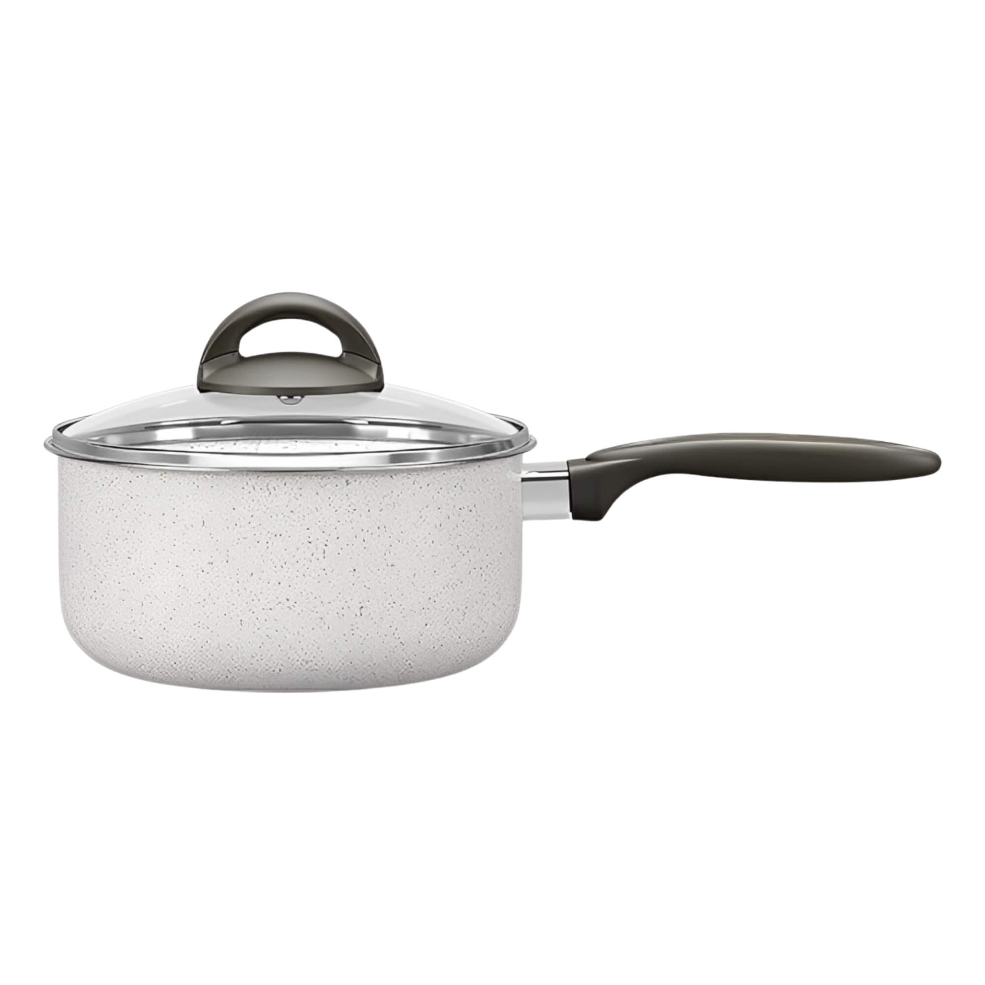 Panela com Tampa Antiaderente 18cm 1,9L Ceramic Life Suprema Vanilla Brinox - 7244/361 (N/A)
