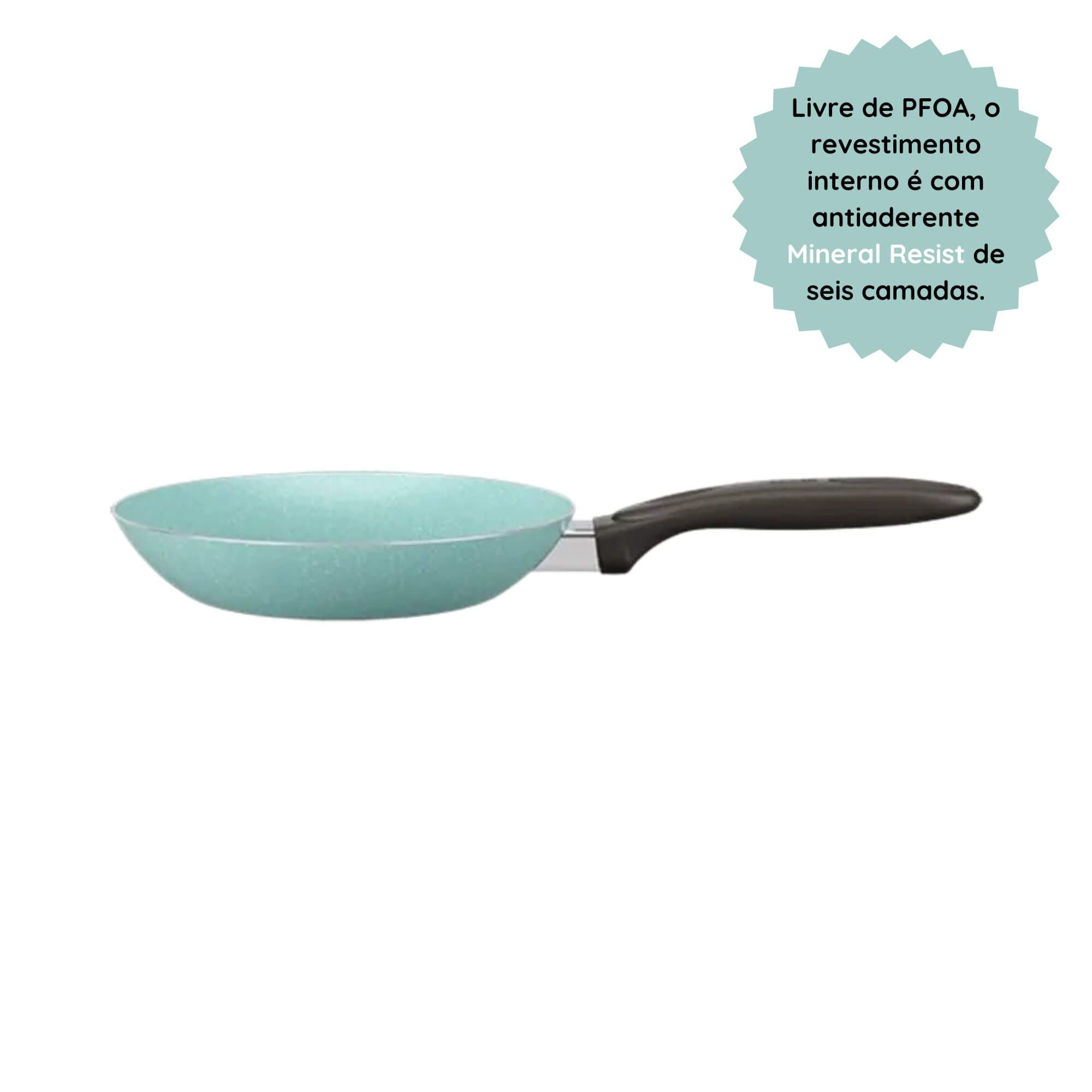 Frigideira 20cm Antiaderente Verde Ceramic Life Suprema Brinox - 7245/352 (N/A)