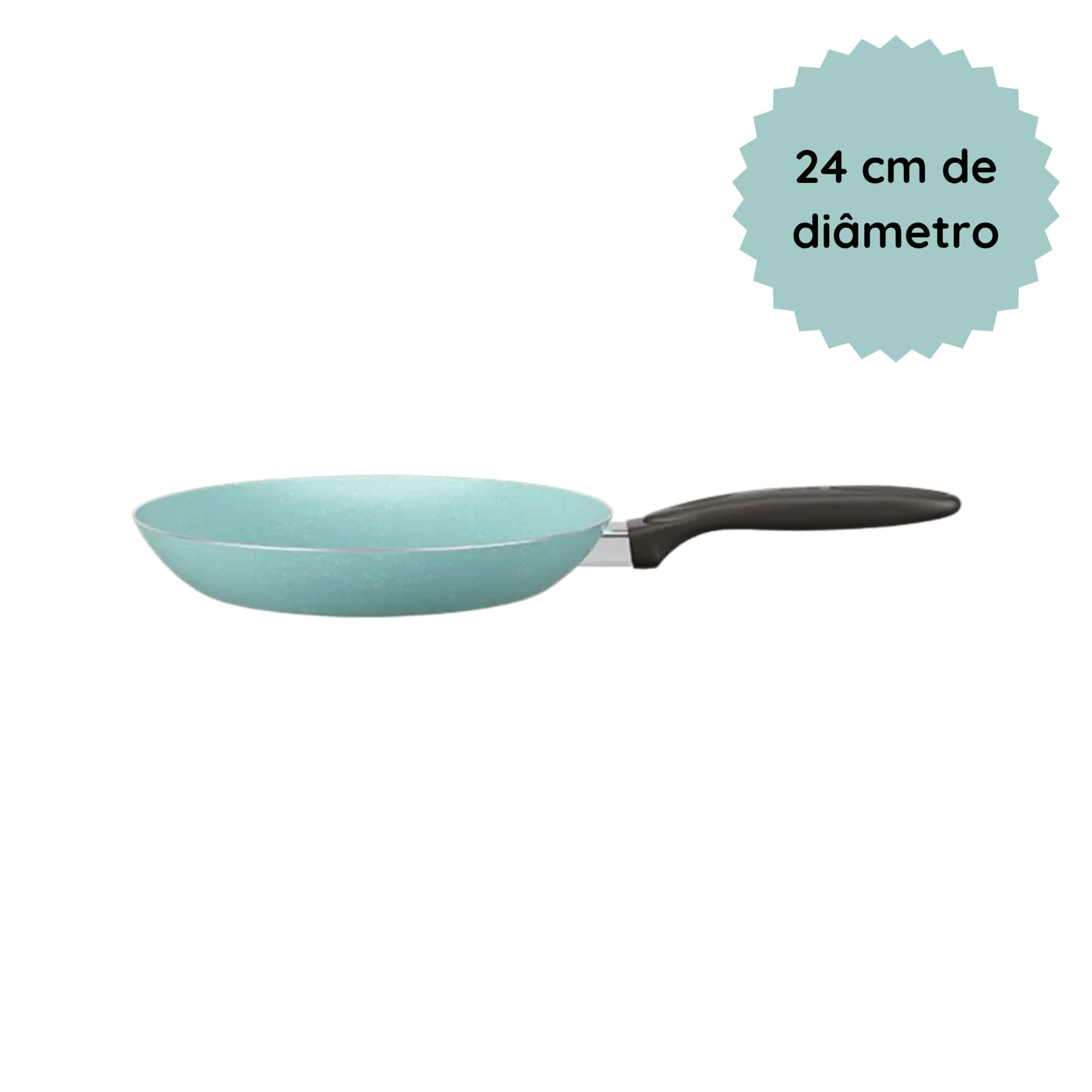 Frigideira 24cm Antiaderente Ceramic Life Suprema Verde Brinox - 7245/354 (N/A)