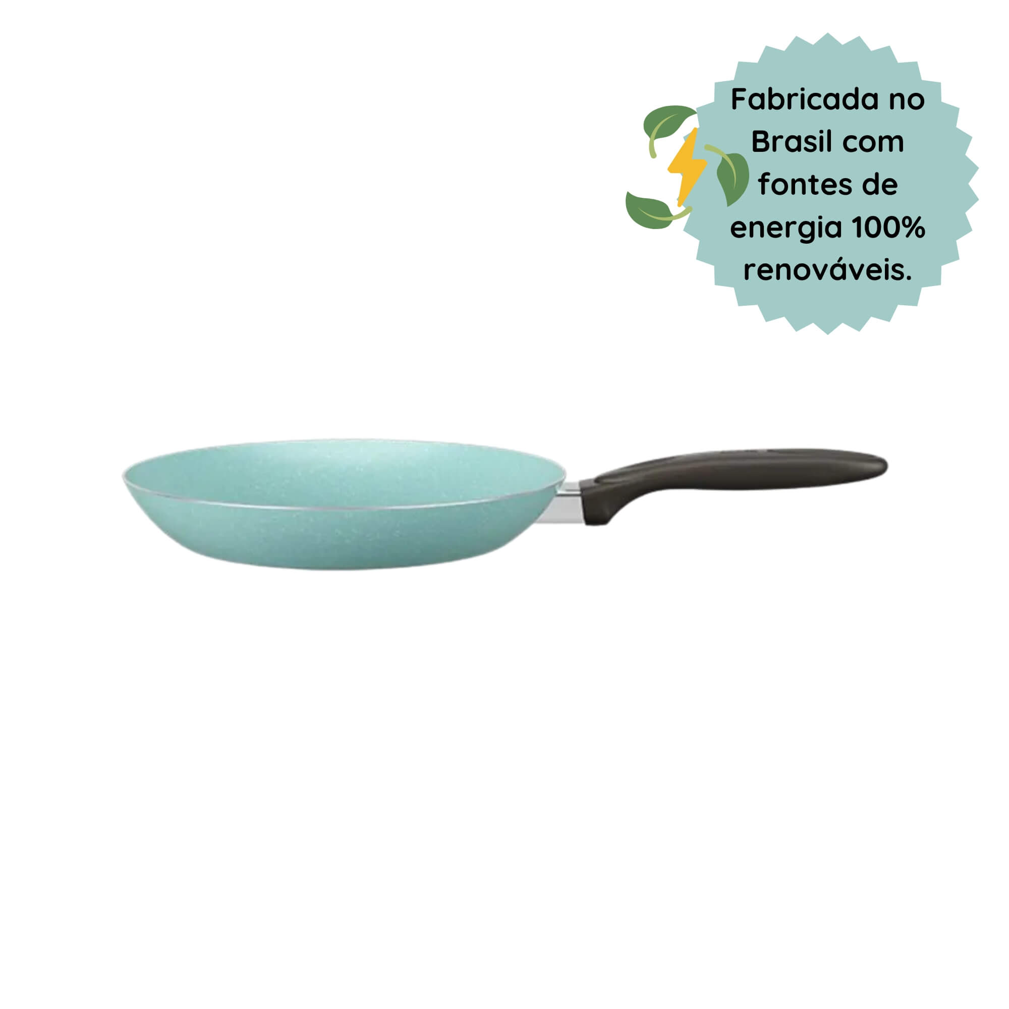 Frigideira 24cm Antiaderente Ceramic Life Suprema Verde Brinox - 7245/354 (N/A)