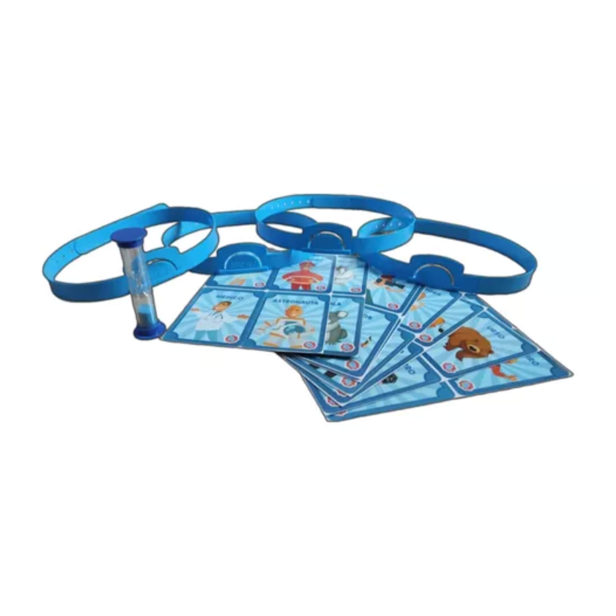 Jogo Infantil Recreativo Multijogadores Adivinhação Quem Sou Eu Polibrinq - PB520