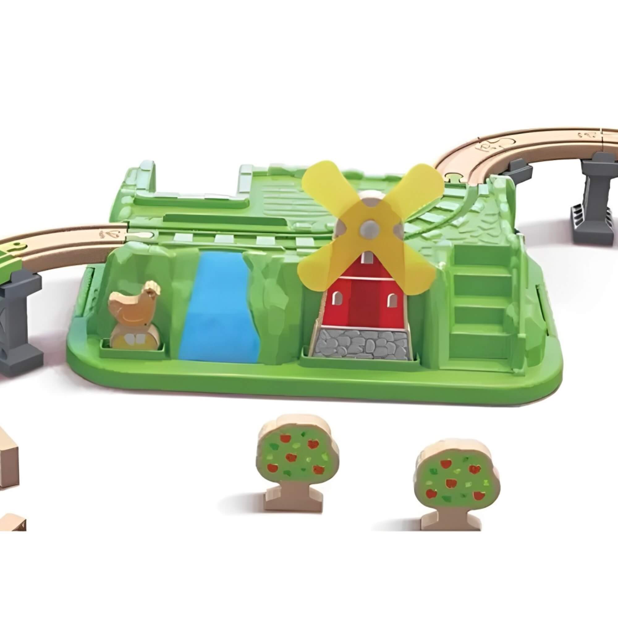 Brinquedo Infantil Ferrovia na Fazenda 41 Peças Xalingo - 67387