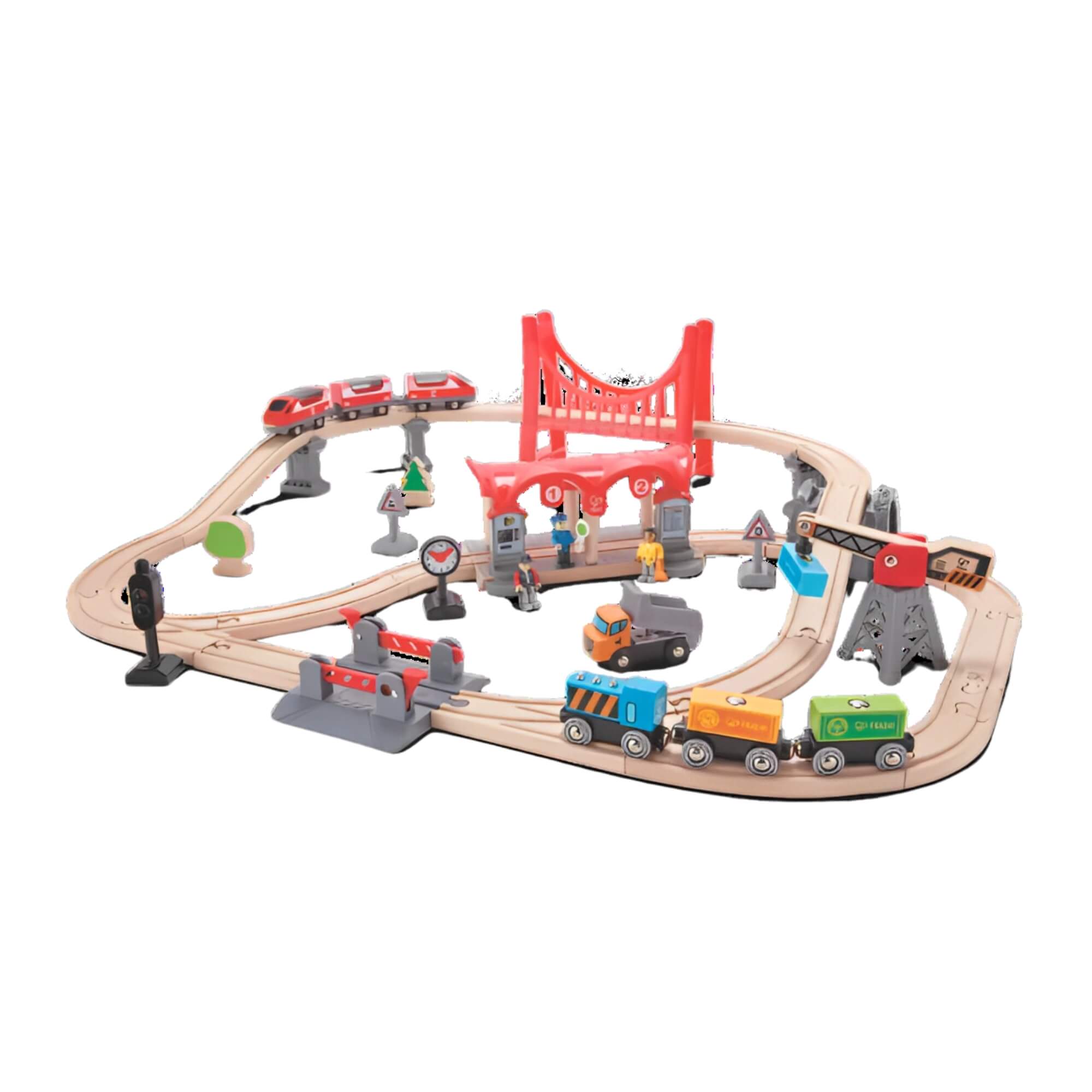 Brinquedo Infantil Ferrovia na Cidade Xalingo - 67409