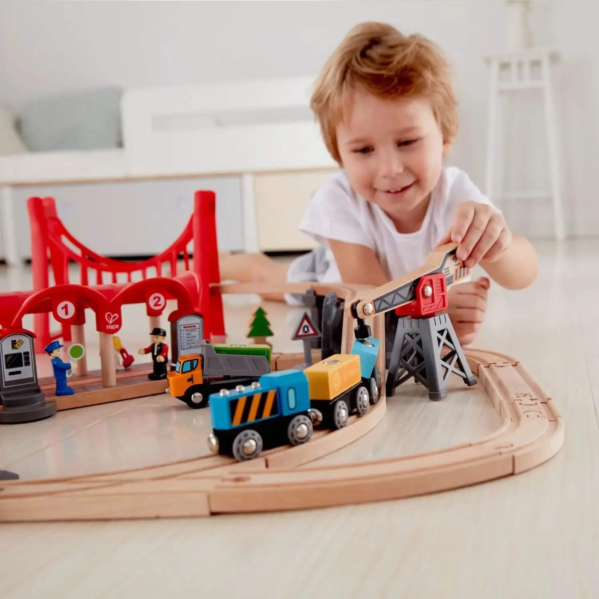 Brinquedo Infantil Ferrovia na Cidade Xalingo - 67409