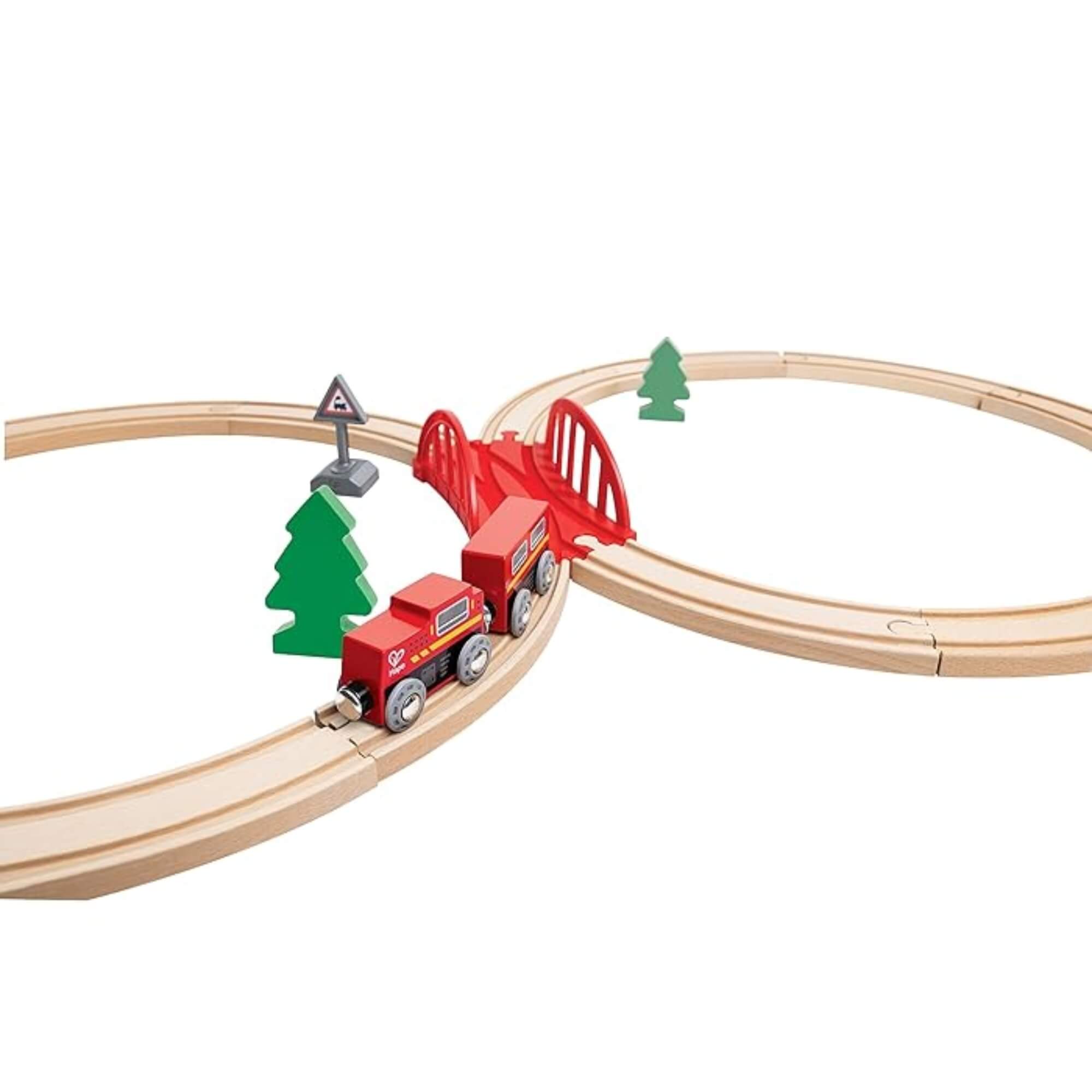 Brinquedo Infantil Ferrovia Clássica em Formato de 8 Xalingo - 67376