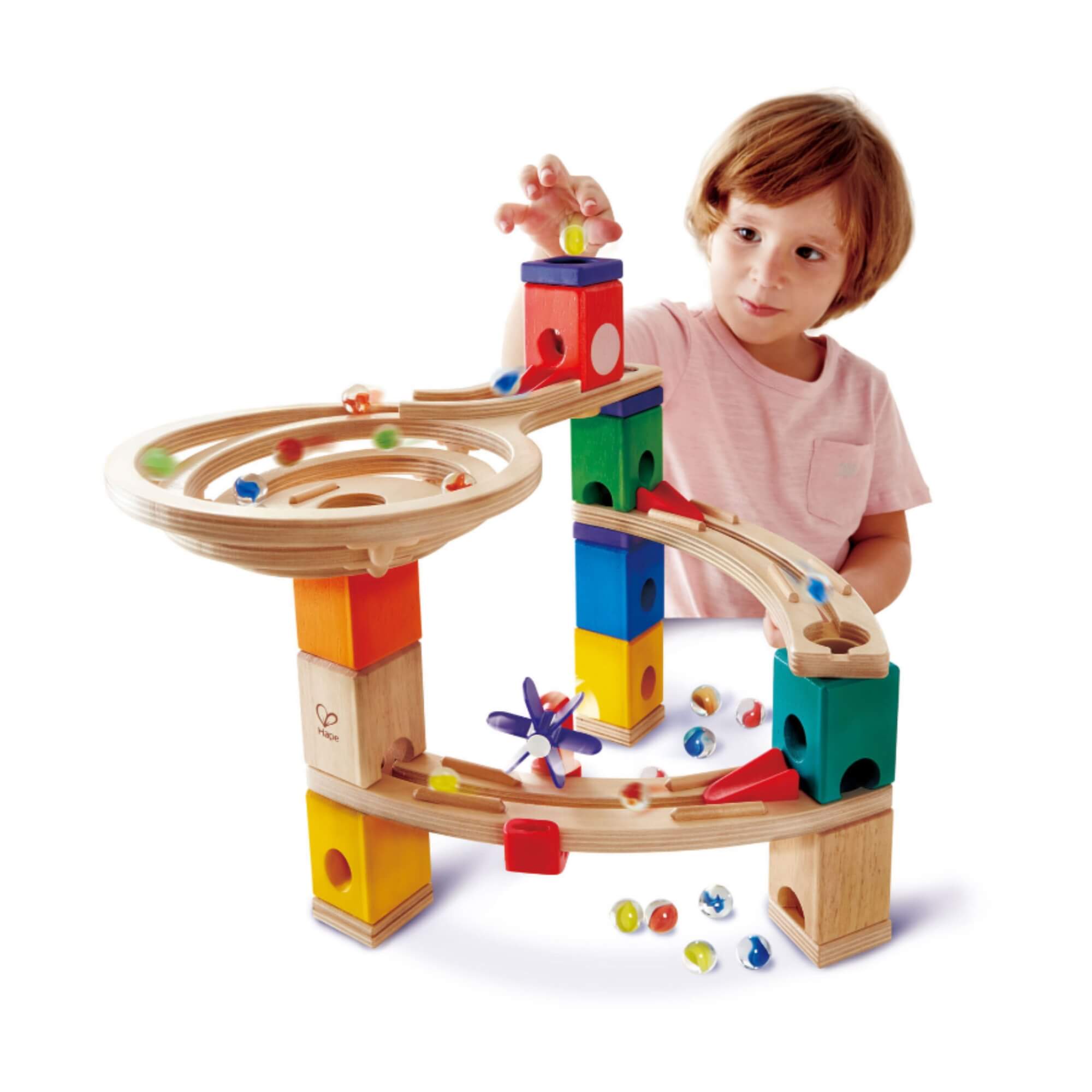 Brinquedo Corrida de Bolinha Quadrilla 28 peças Xalingo - 67776