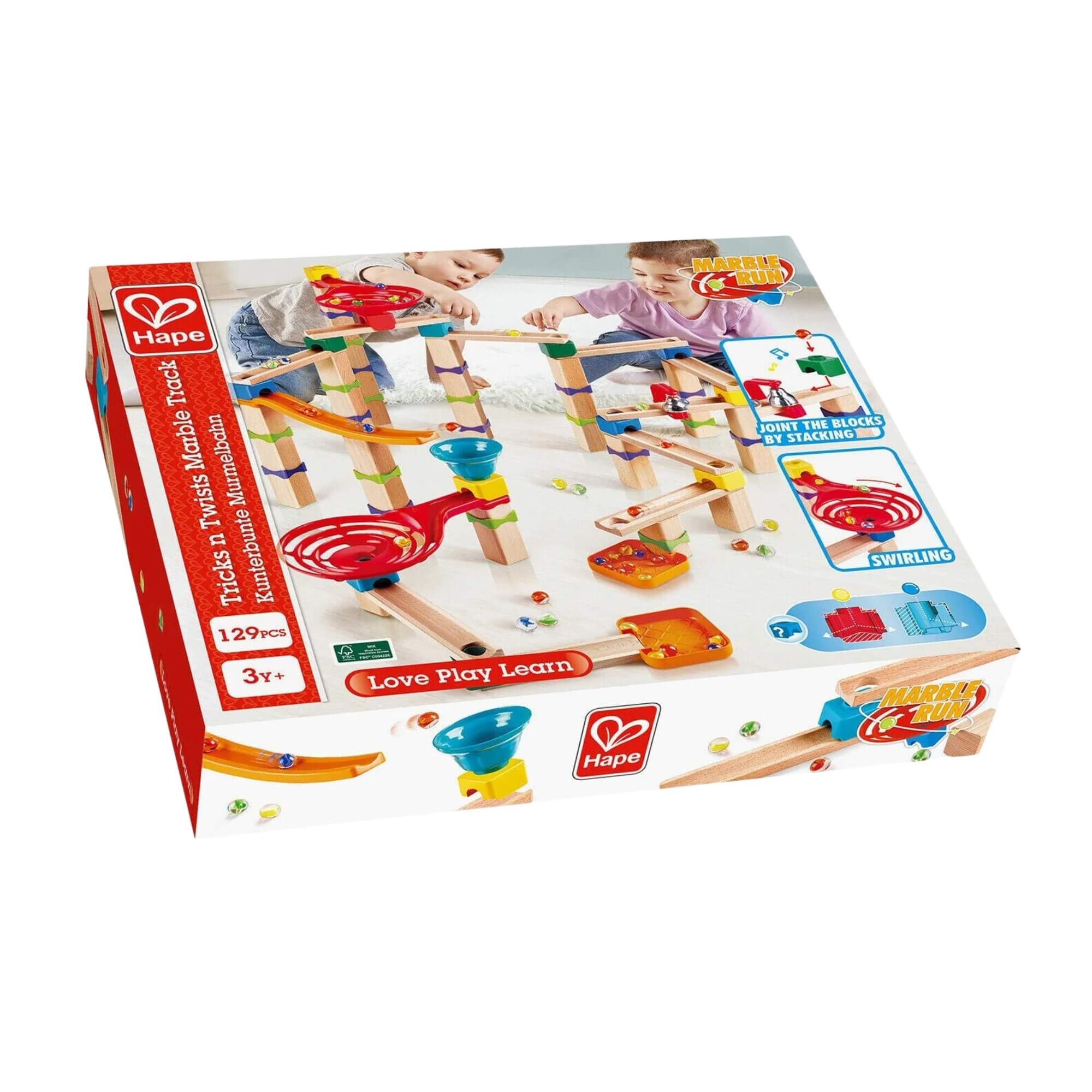 Brinquedo Infantil Corrida de Bolinhas 129 Peças Xalingo -  67765