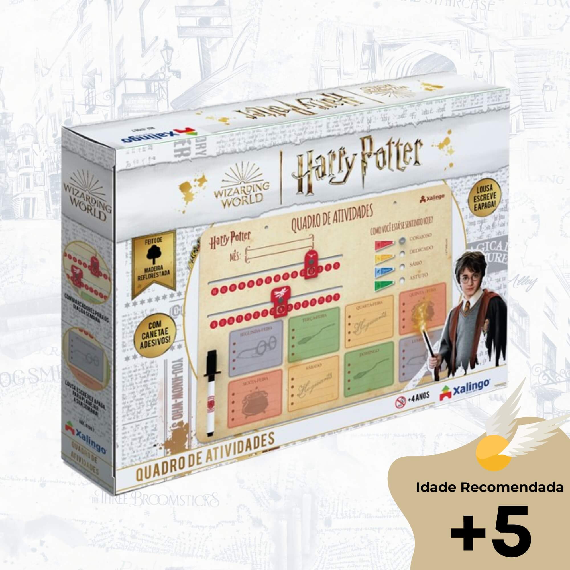 Quadro de Atividades Infantil Harry Potter Xalingo - 67987